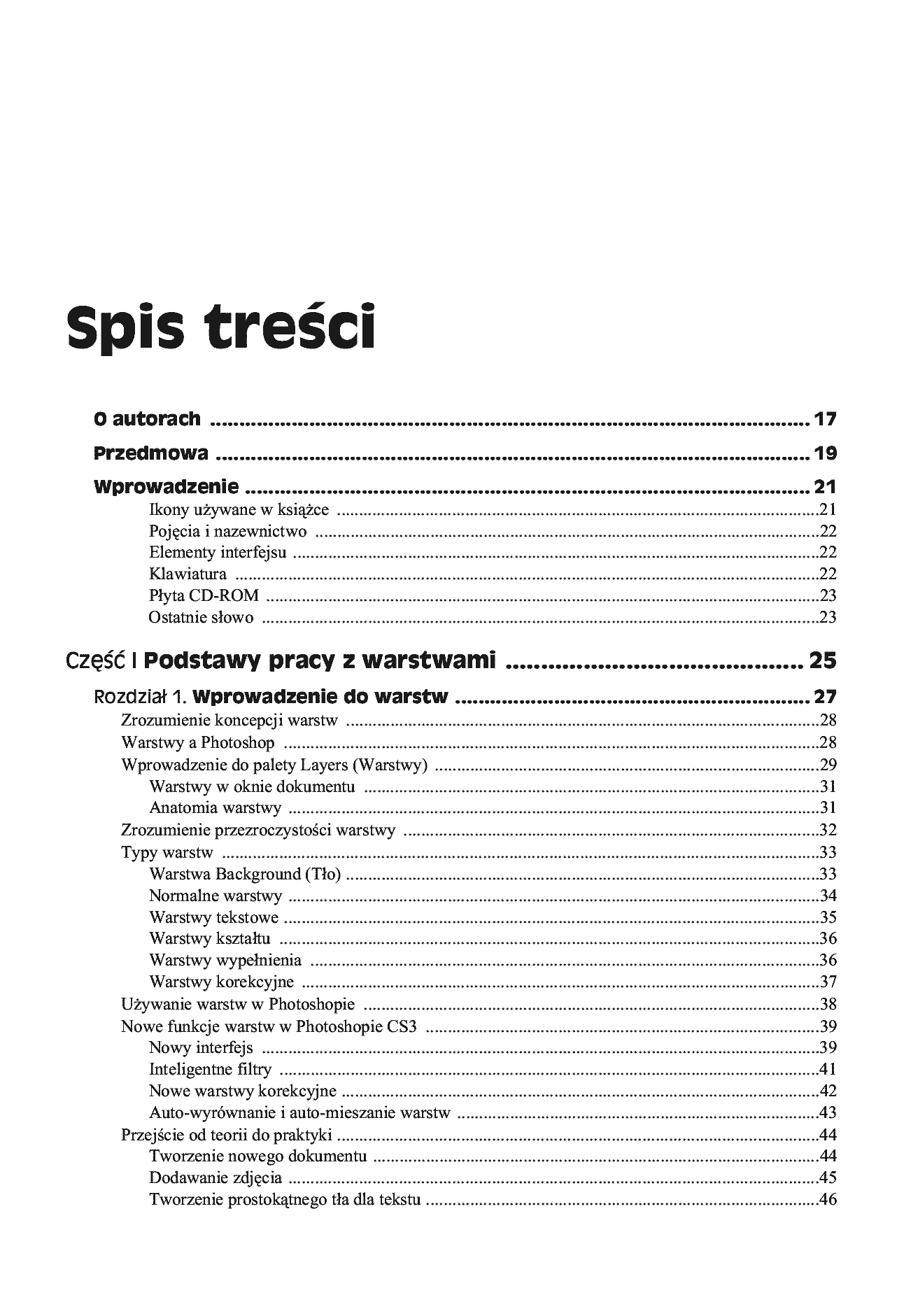 Fragment „Photoshop CS3/CS3 PL. Warstwy. Biblia” — strona 2 z 30