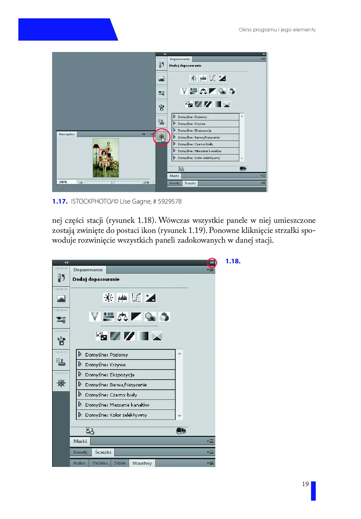 Fragment „Photoshop CS5 PL. Ilustrowany przewodnik” — strona 18 z 25