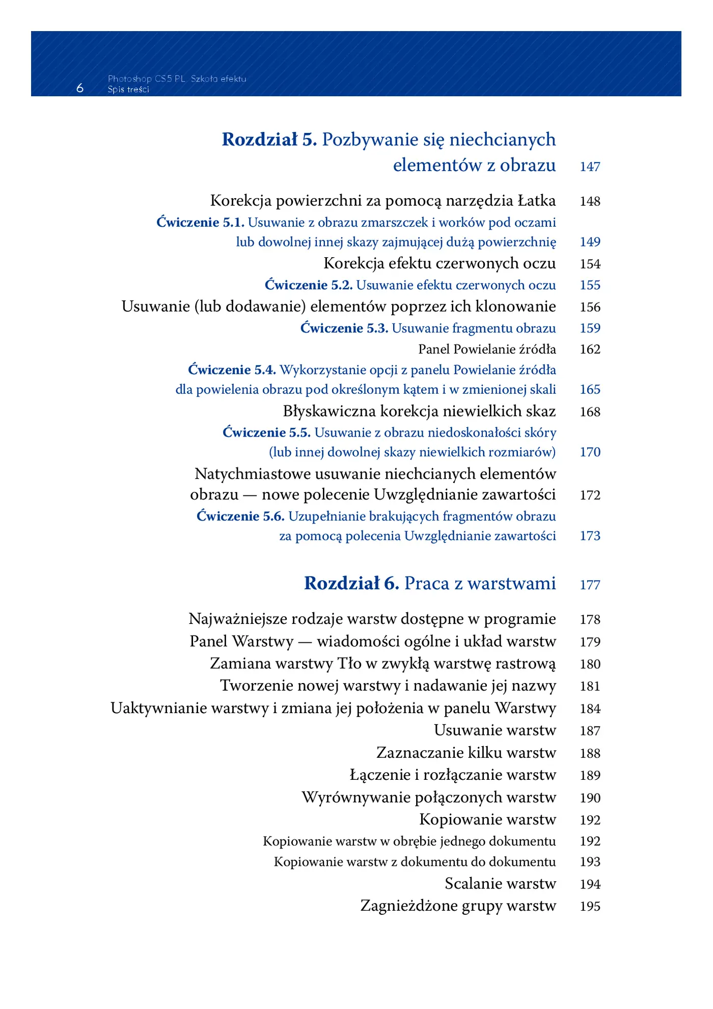 Fragment „Photoshop CS5 PL. Szkoła efektu” — strona 6 z 30