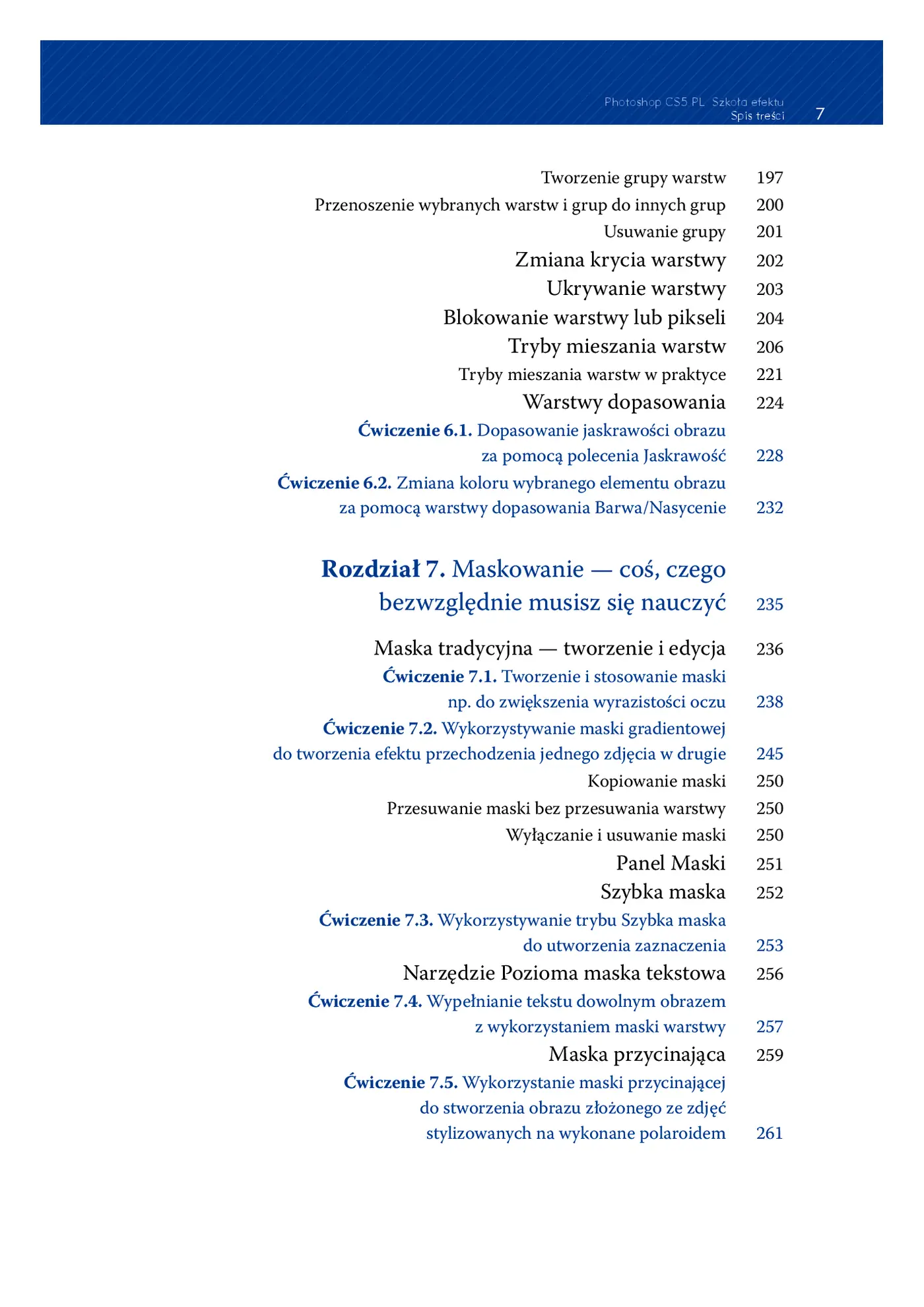 Fragment „Photoshop CS5 PL. Szkoła efektu” — strona 7 z 30