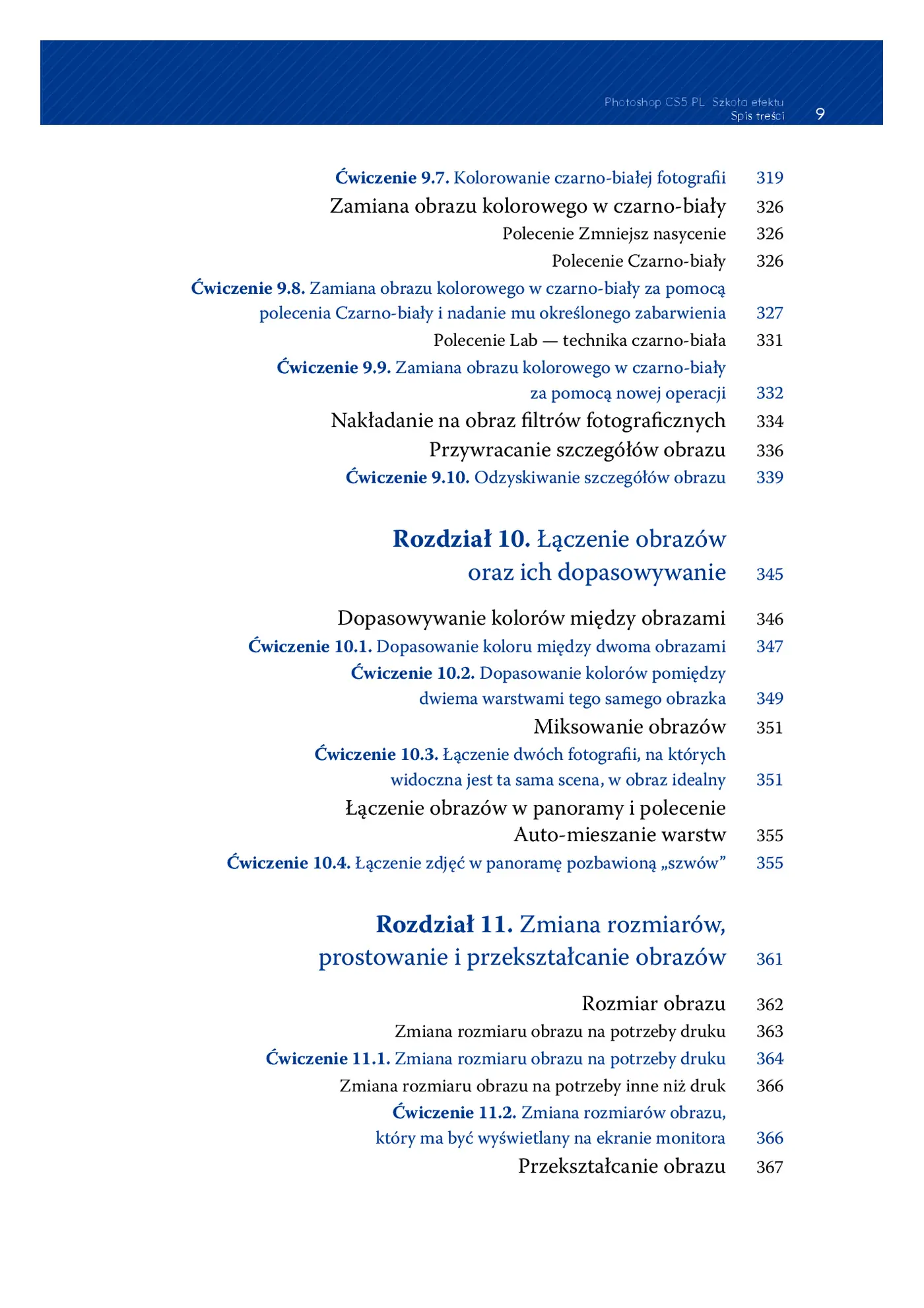 Fragment „Photoshop CS5 PL. Szkoła efektu” — strona 9 z 30