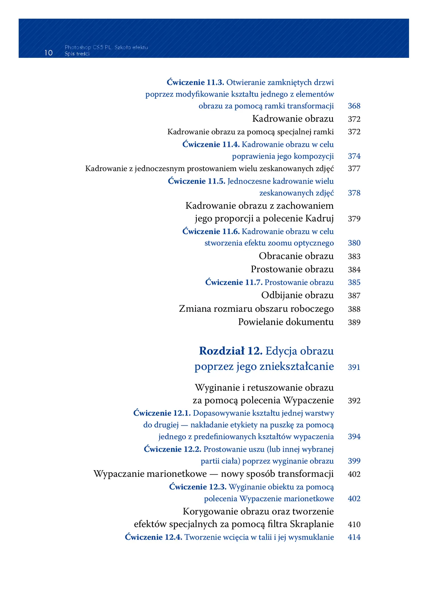 Fragment „Photoshop CS5 PL. Szkoła efektu” — strona 10 z 30