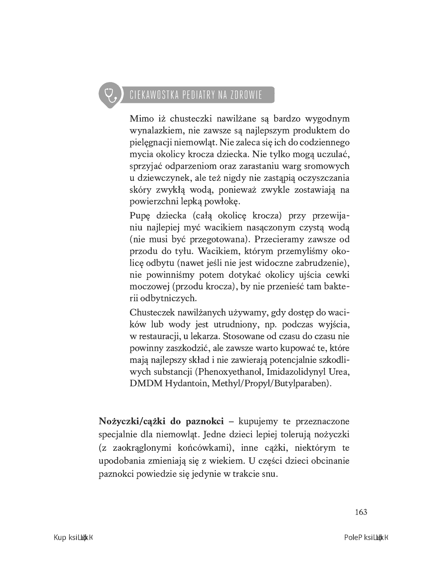 Fragment „Zdrowy maluszek. Wyprawka noworodka lekarskim okiem” — strona 21 z 30