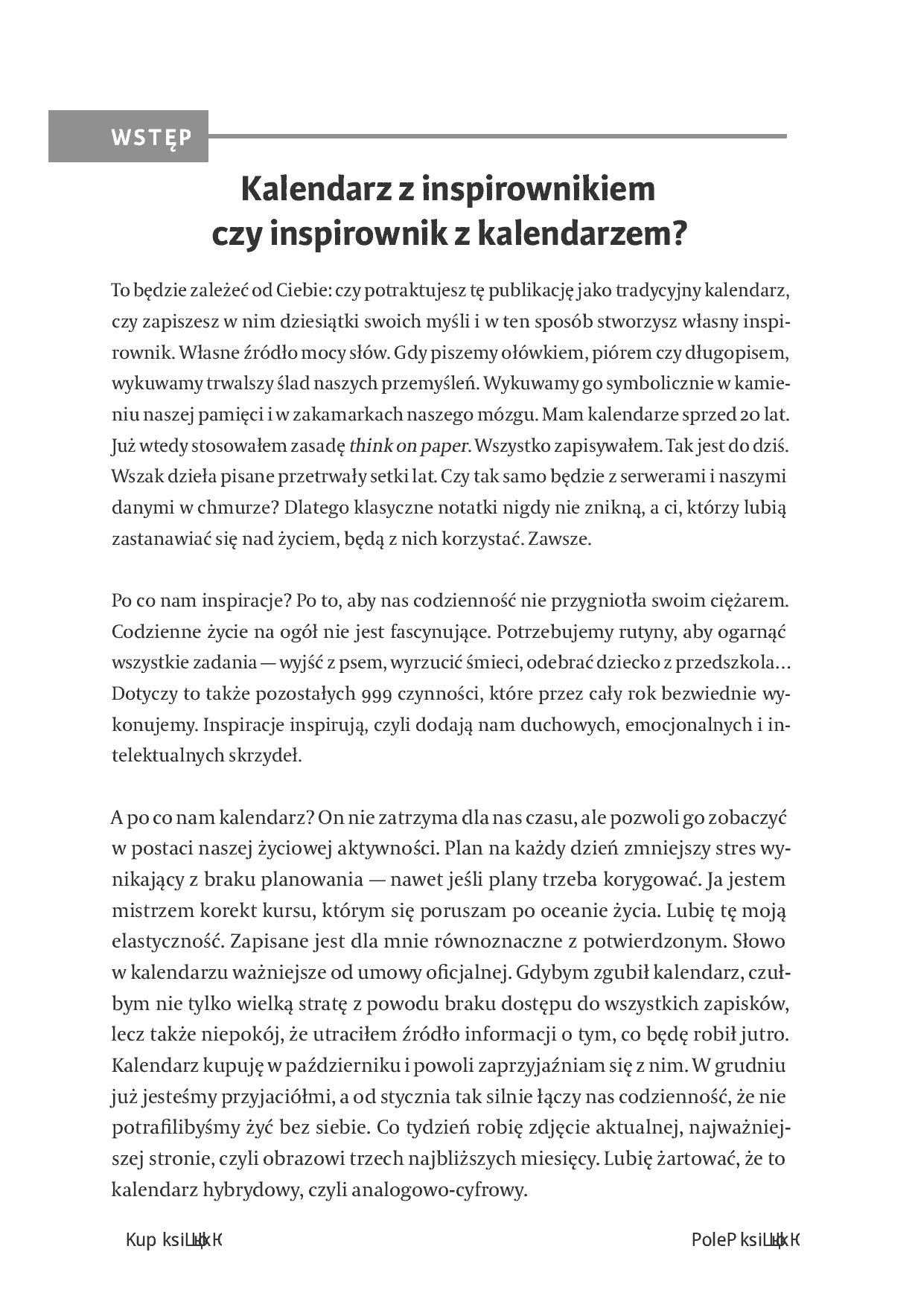 Fragment „Pełna MOC inspiracji. Kalendarz 2026” — strona 2 z 24