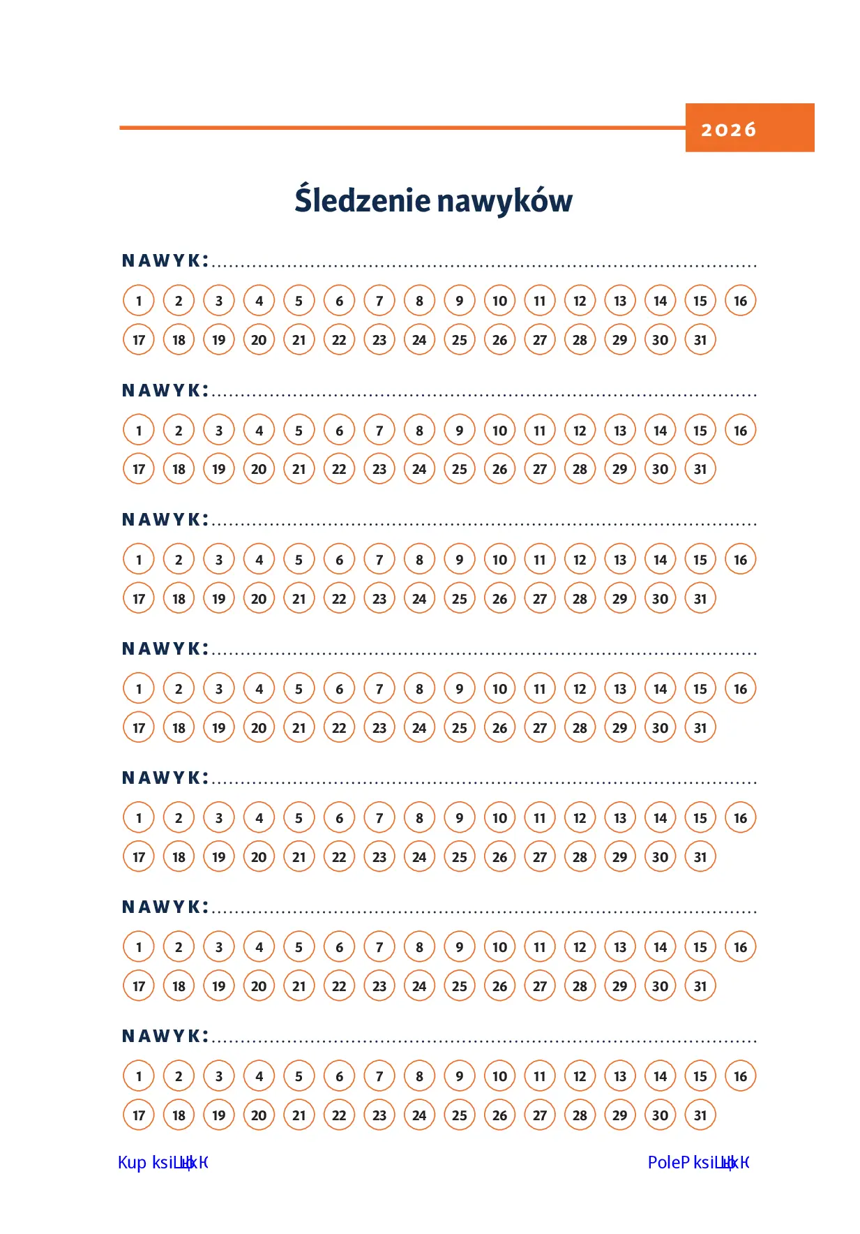 Fragment „Pełna MOC inspiracji. Kalendarz 2026” — strona 13 z 24