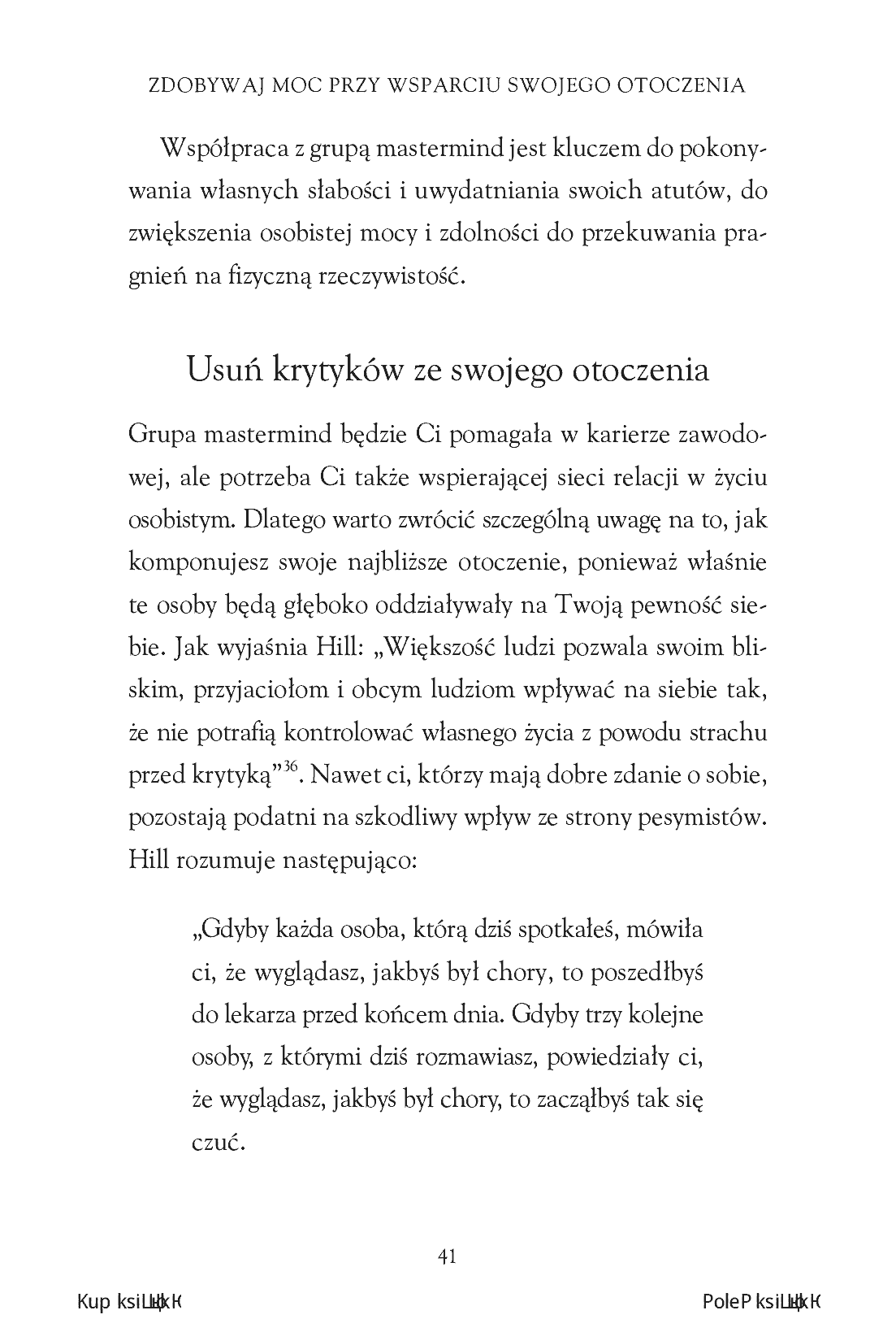 Fragment „Pewność siebie. Przepis na sukces według Napoleona Hilla” — strona 11 z 22