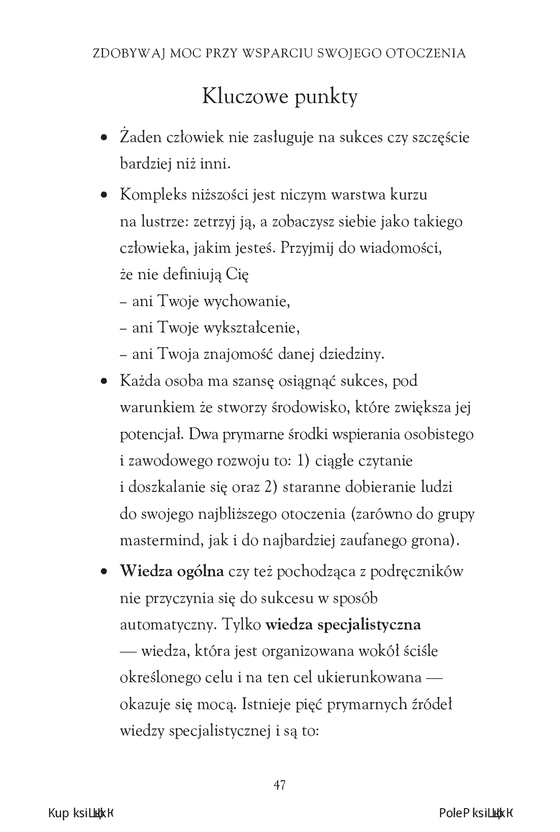 Fragment „Pewność siebie. Przepis na sukces według Napoleona Hilla” — strona 17 z 22