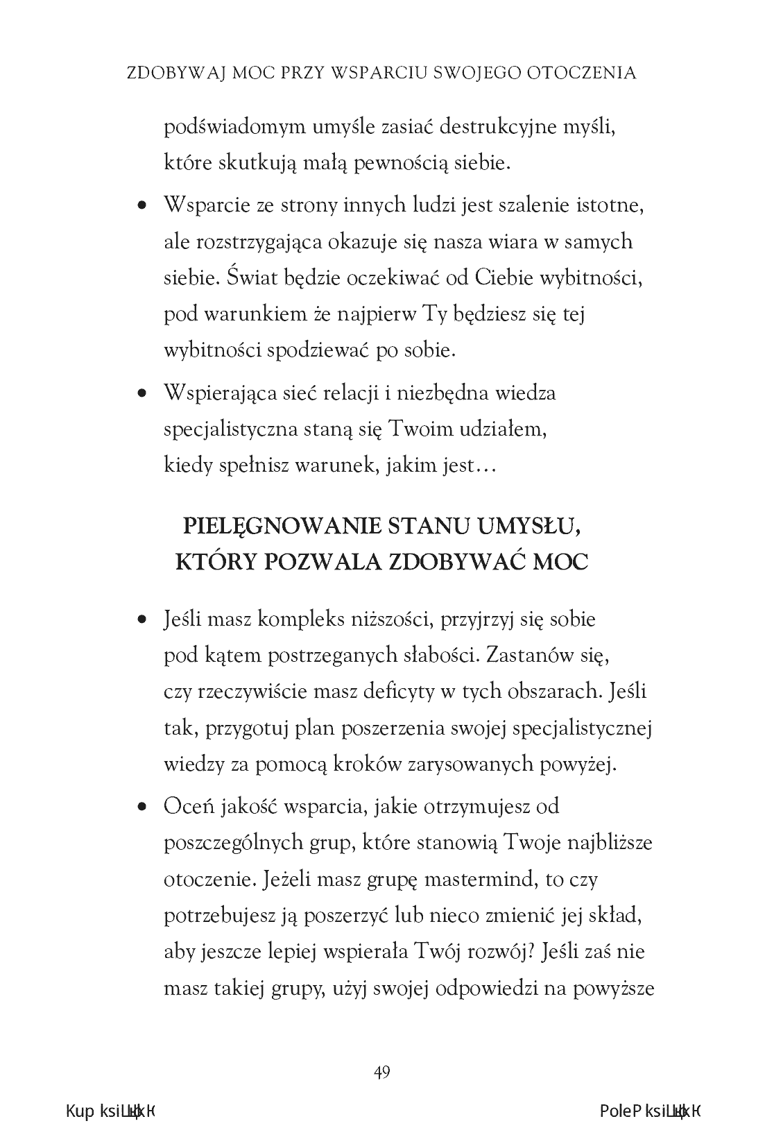 Fragment „Pewność siebie. Przepis na sukces według Napoleona Hilla” — strona 19 z 22