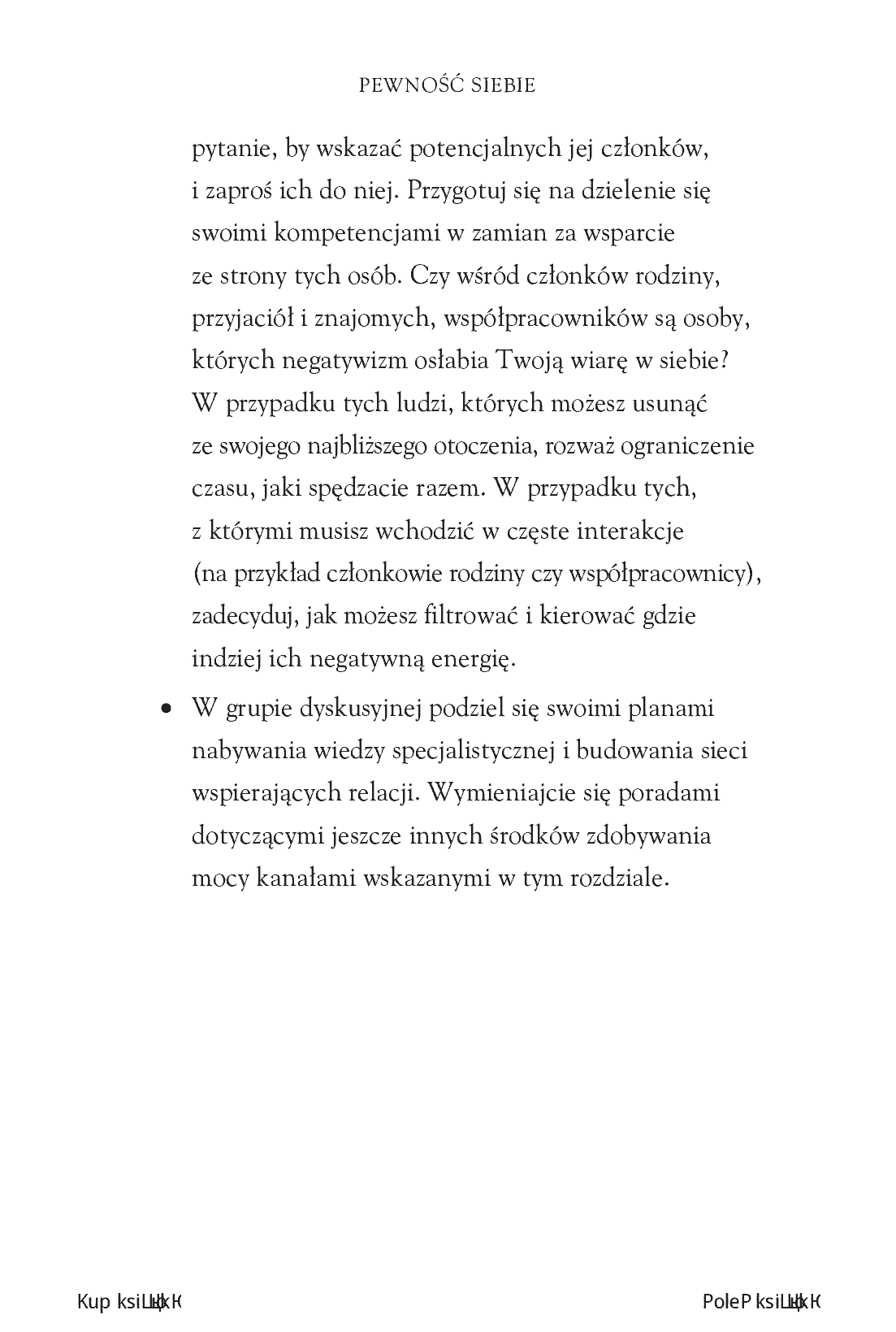 Fragment „Pewność siebie. Przepis na sukces według Napoleona Hilla” — strona 20 z 22