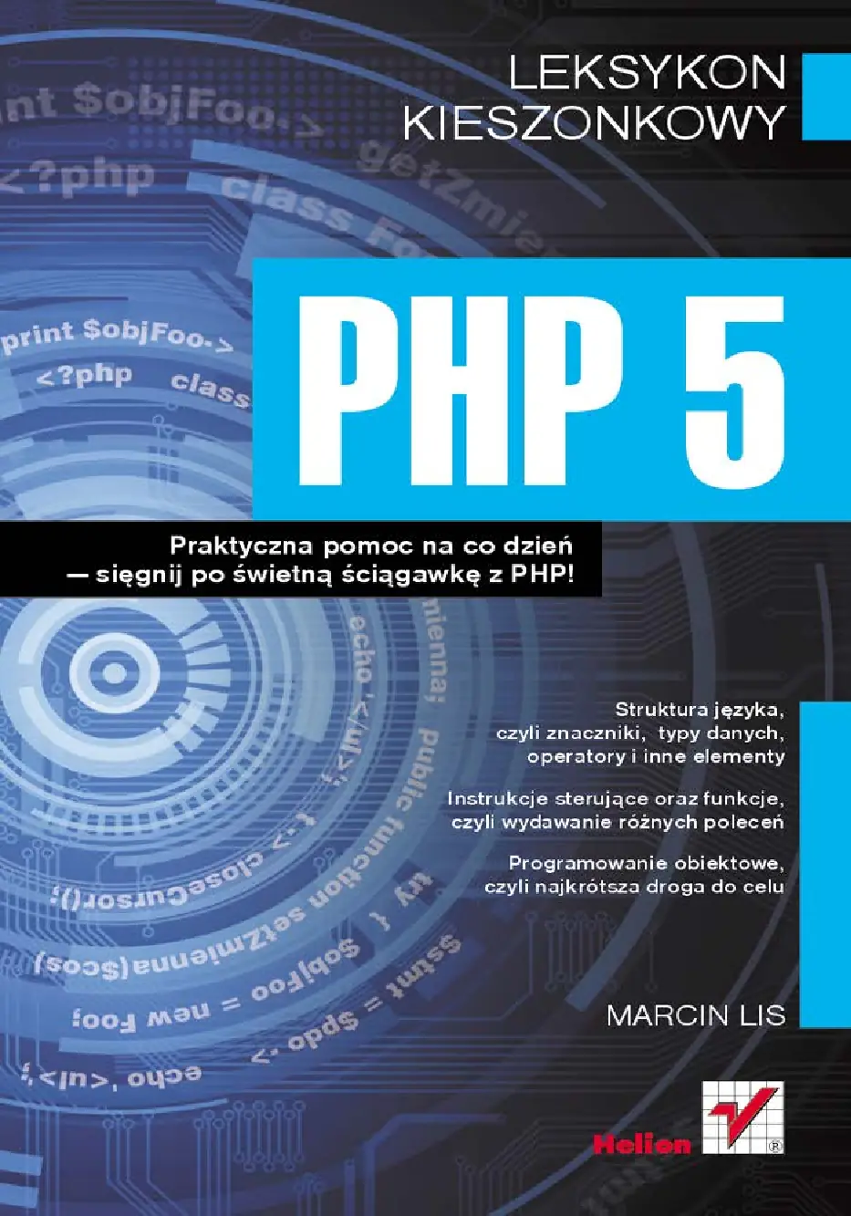 Fragment „PHP 5. Leksykon kieszonkowy” — strona 1 z 26
