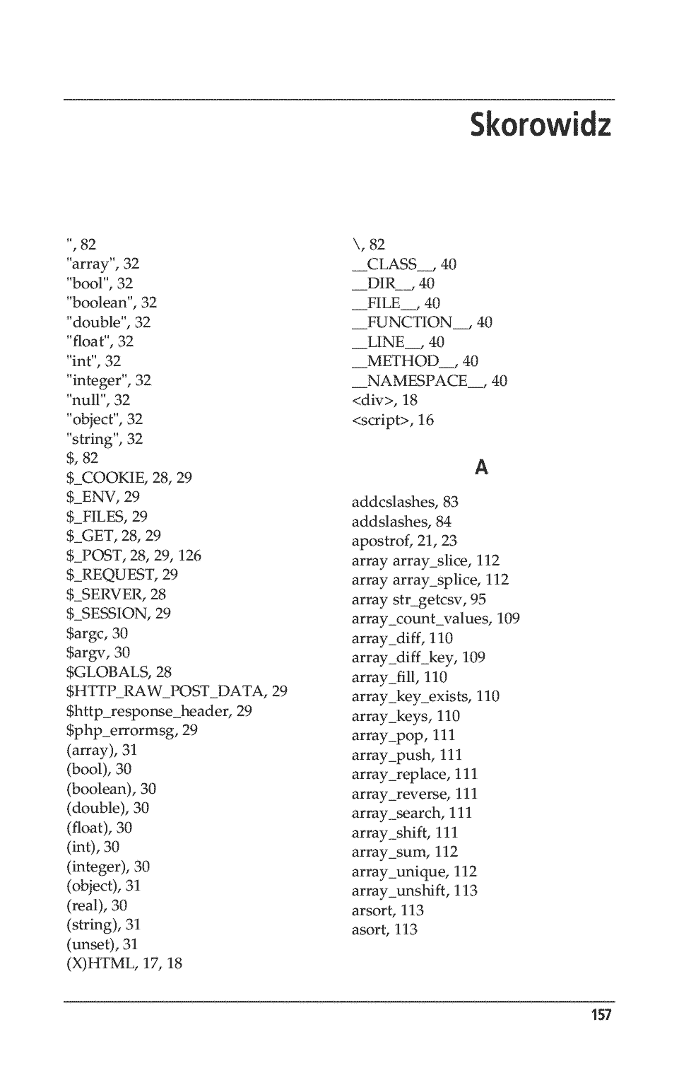 Fragment „PHP 5. Leksykon kieszonkowy” — strona 15 z 26