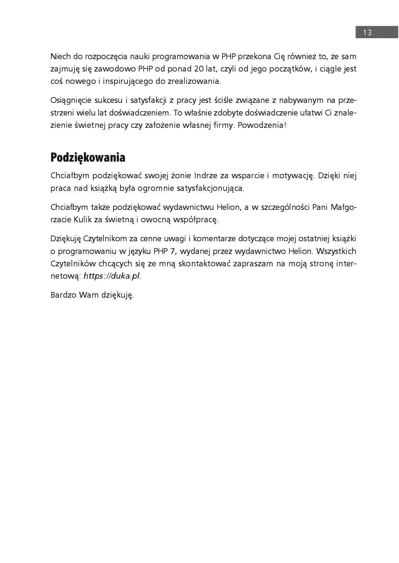 Fragment „PHP 8 i SQL. Programowanie dla początkujących w 43 lekcjach” — strona 11 z 22