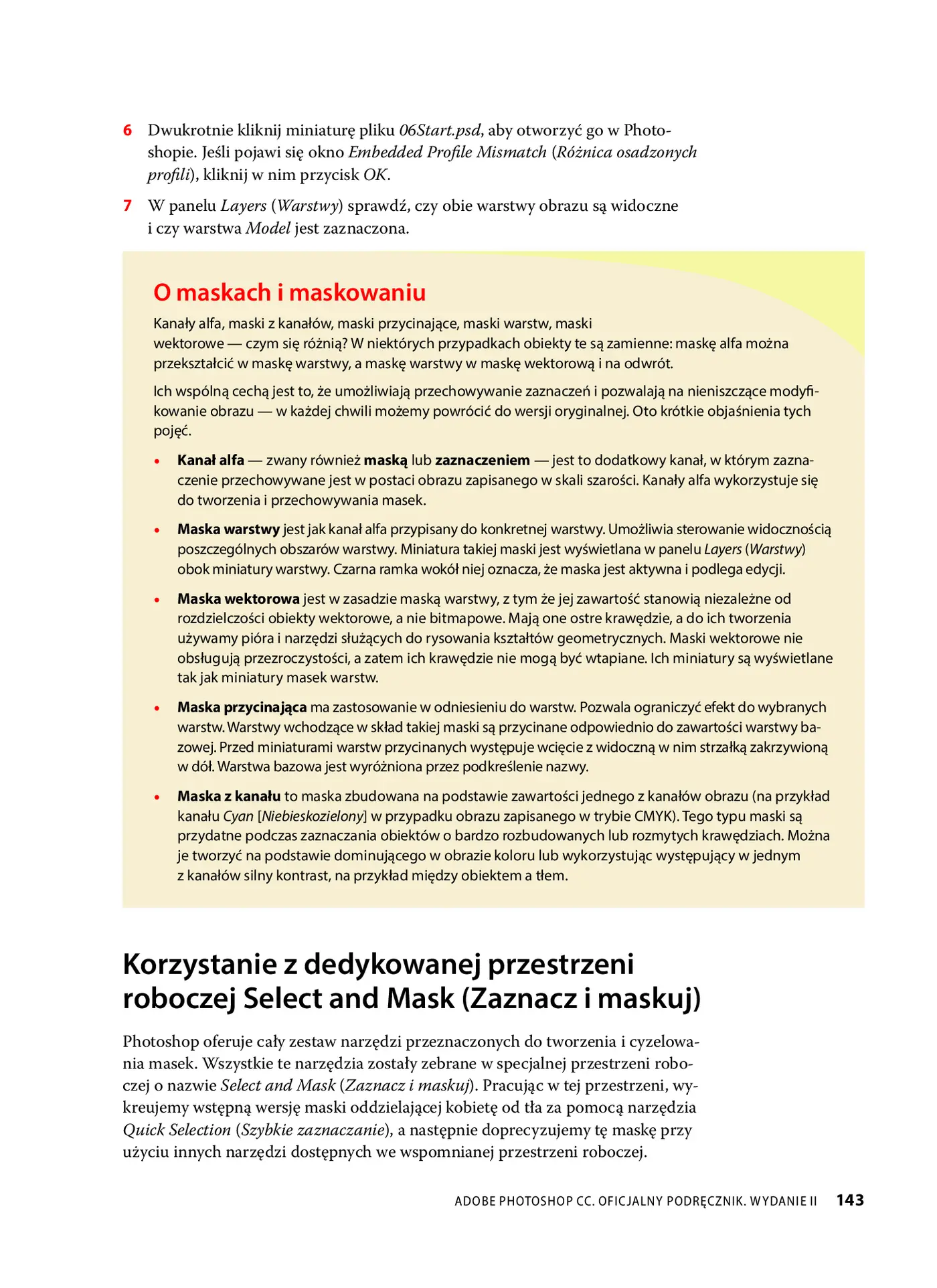 Fragment „Adobe Photoshop CC. Oficjalny podręcznik. Wydanie II” — strona 12 z 30