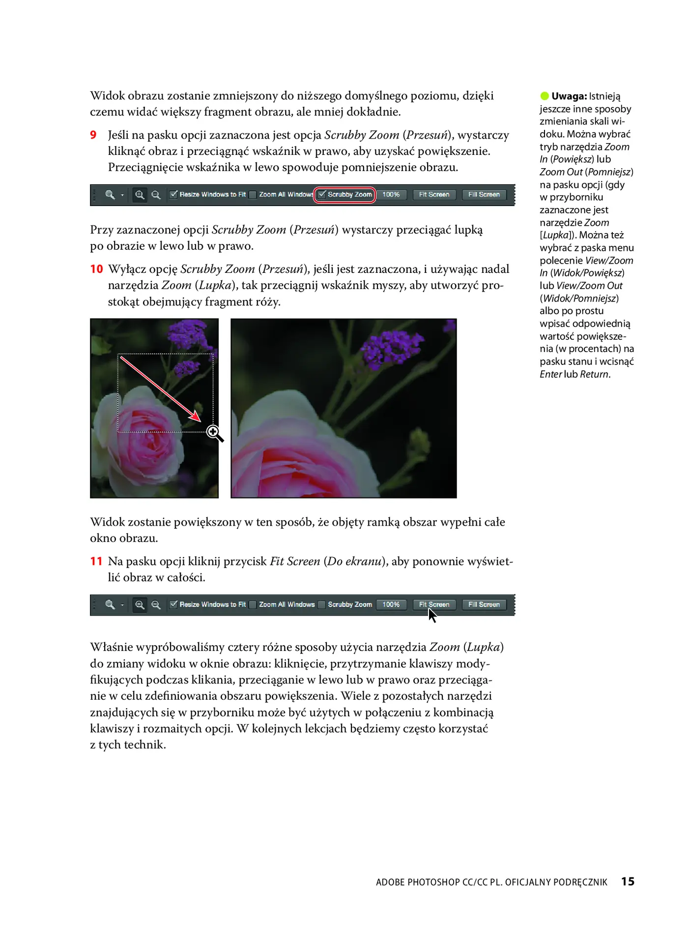 Fragment „Adobe Photoshop CC/CC PL. Oficjalny podręcznik” — strona 16 z 30