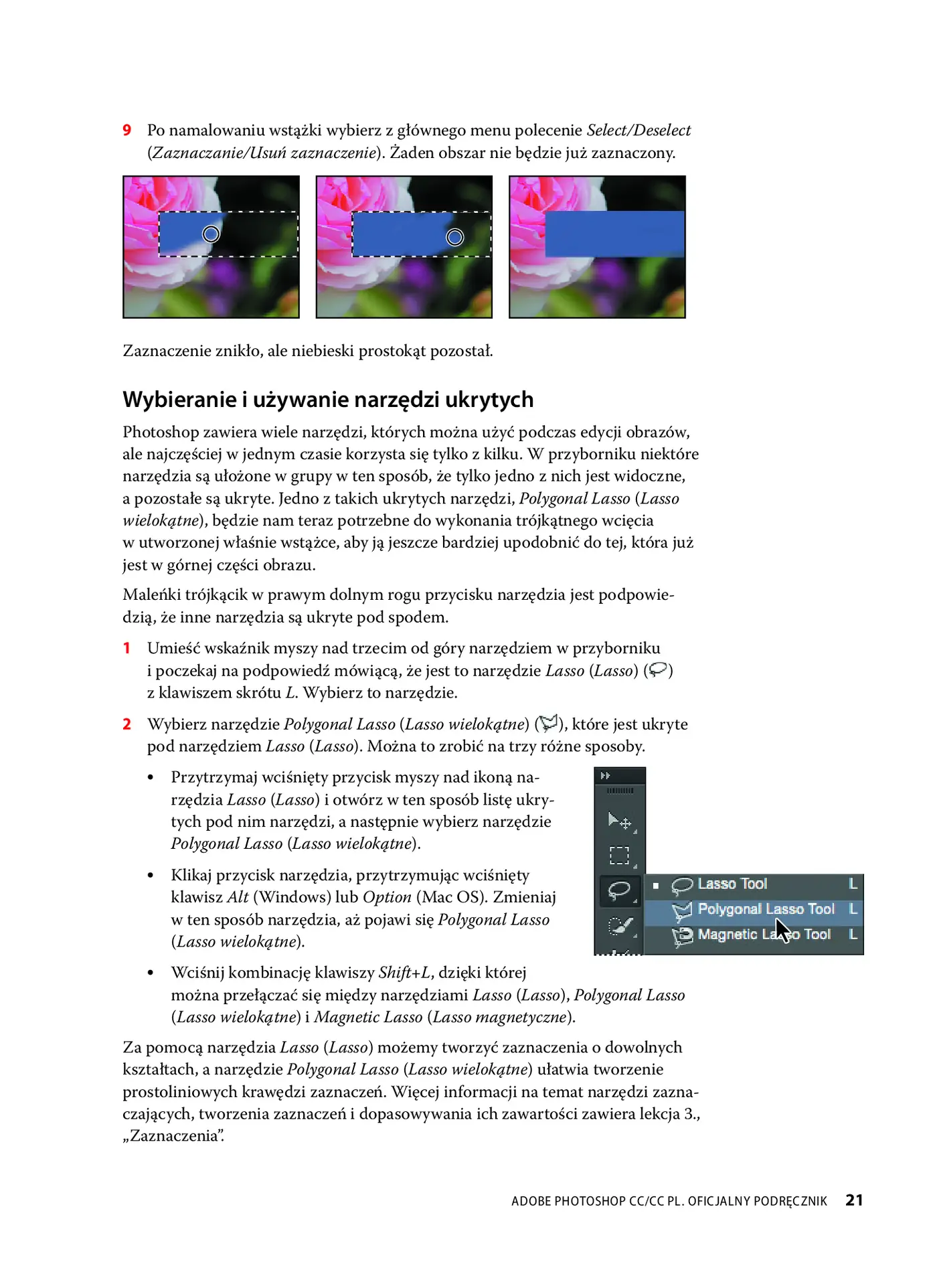 Fragment „Adobe Photoshop CC/CC PL. Oficjalny podręcznik” — strona 22 z 30