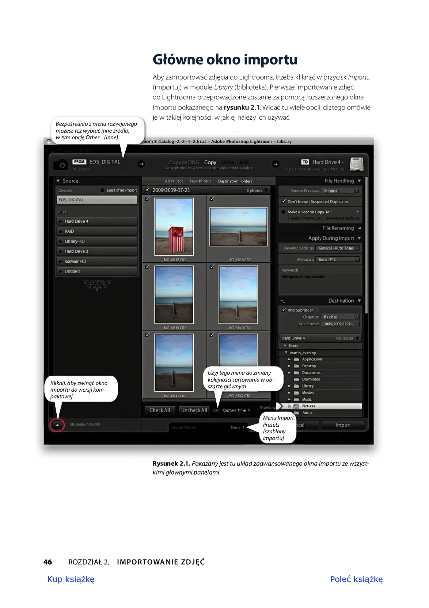 Fragment „Adobe Photoshop Lightroom 4. Podręcznik dla fotografów” — strona 20 z 30