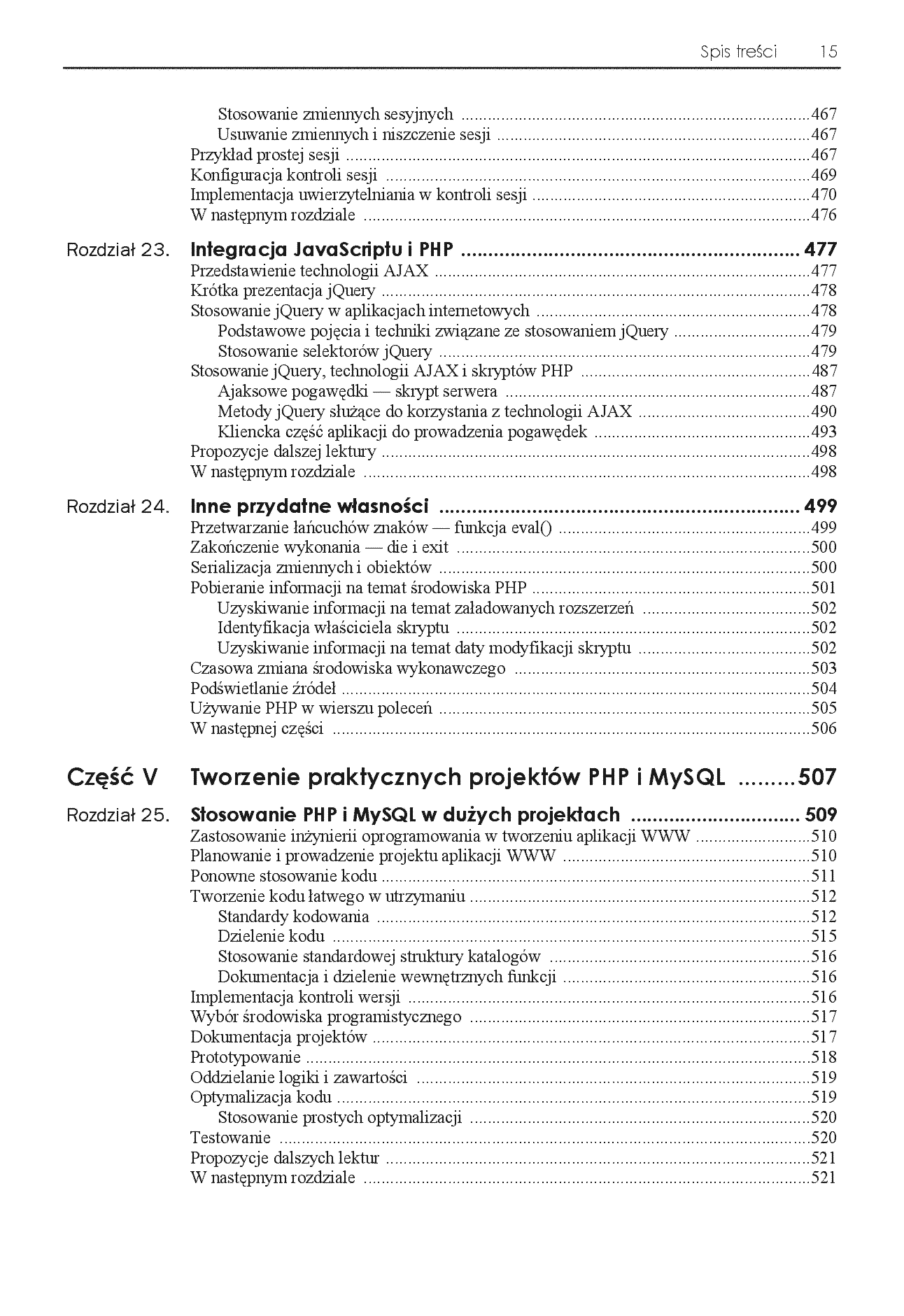Fragment „PHP i MySQL. Tworzenie stron WWW. Vademecum profesjonalisty. Wydanie V” — strona 13 z 30