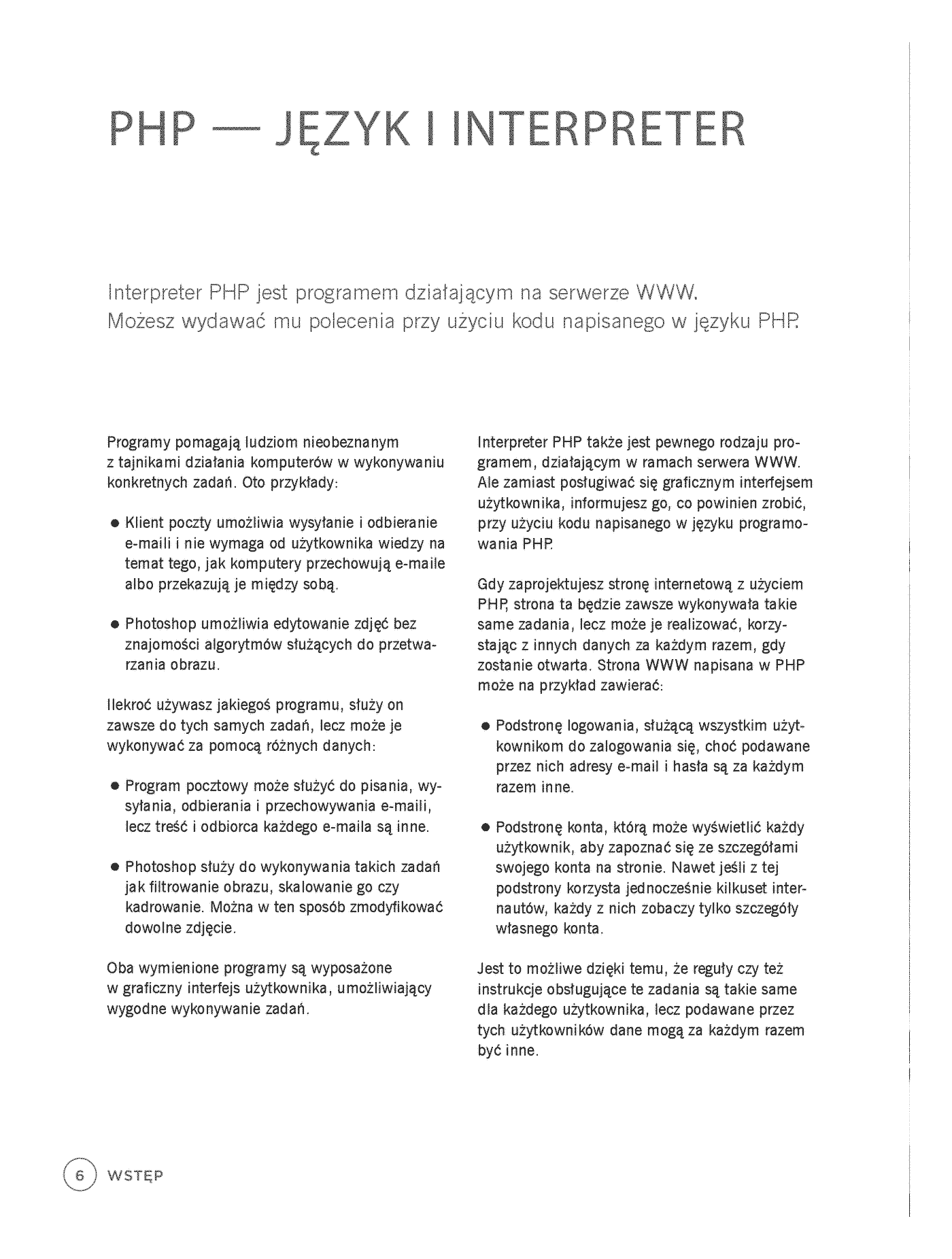 Fragment „PHP i MySQL. Aplikacje internetowe po stronie serwera” — strona 10 z 28