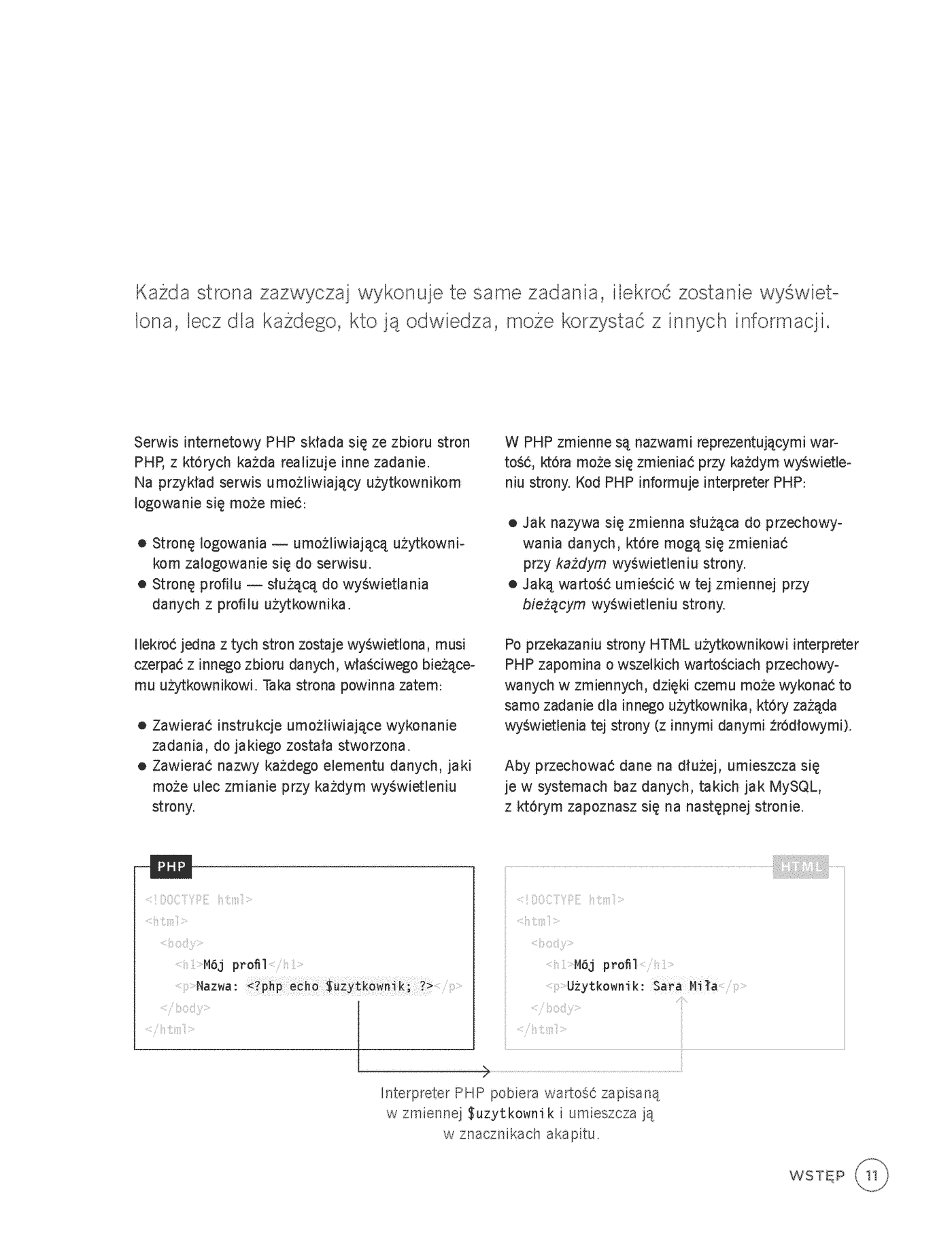Fragment „PHP i MySQL. Aplikacje internetowe po stronie serwera” — strona 15 z 28