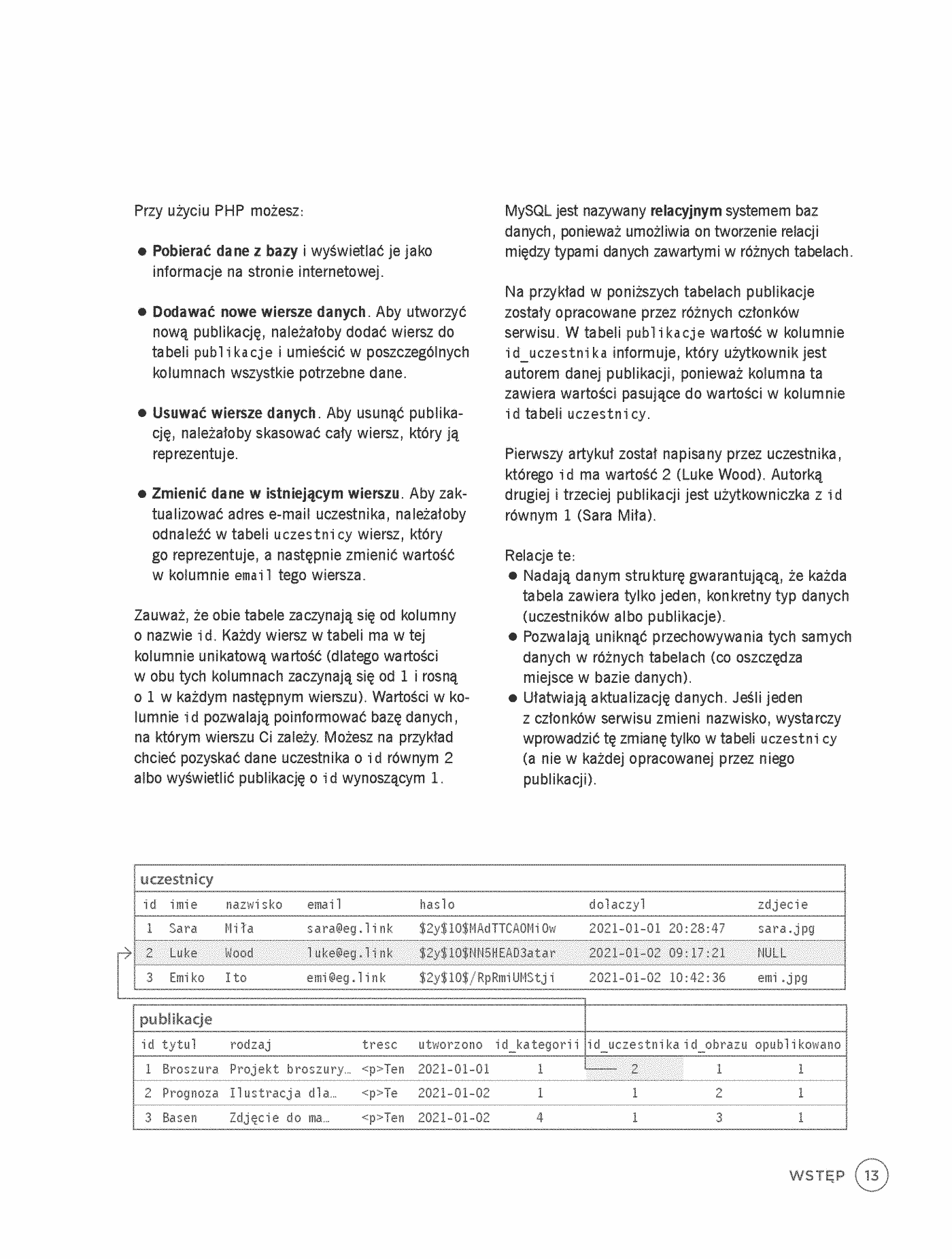 Fragment „PHP i MySQL. Aplikacje internetowe po stronie serwera” — strona 17 z 28