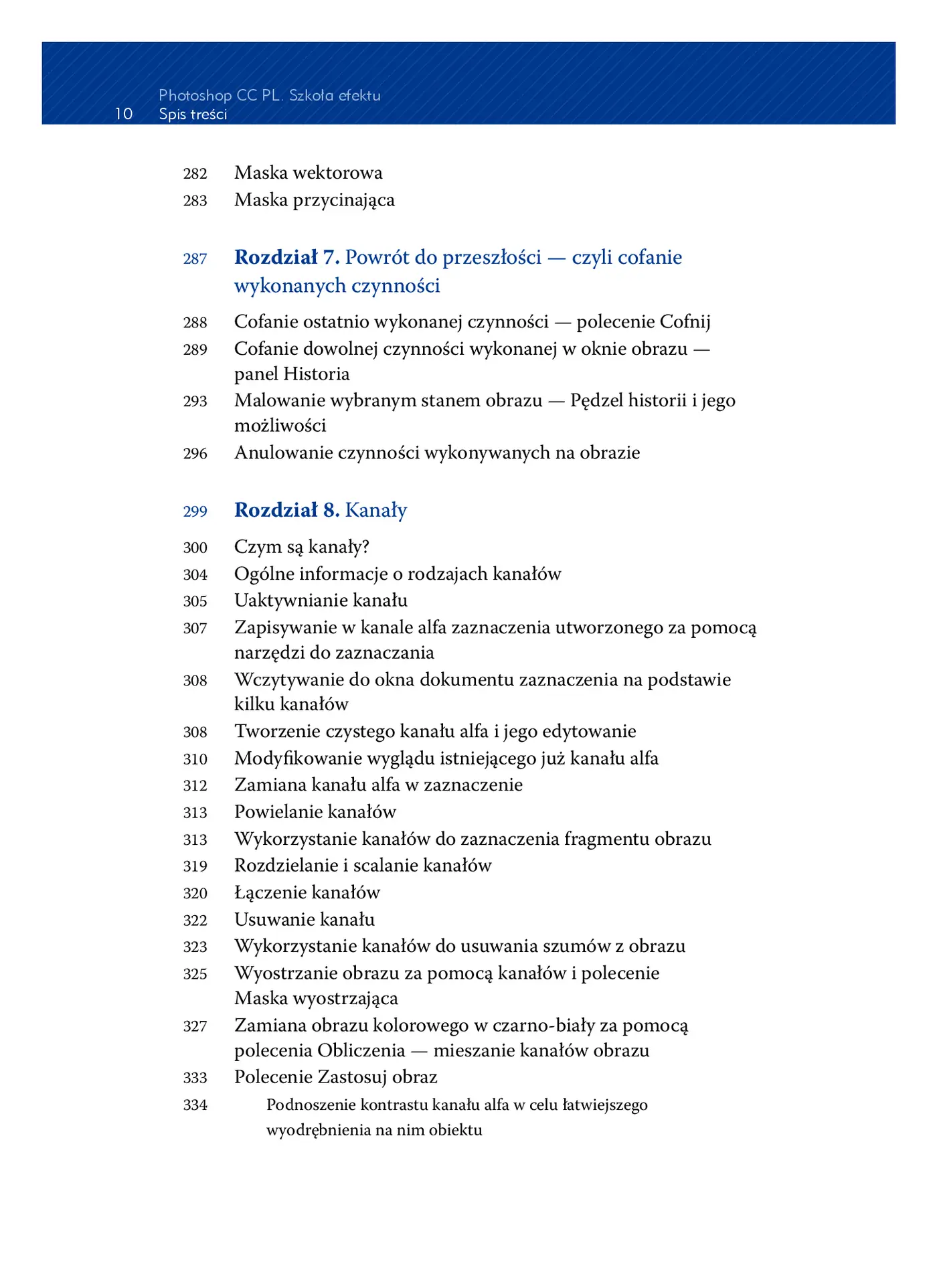 Fragment „Photoshop CC PL. Szkoła efektu” — strona 8 z 30