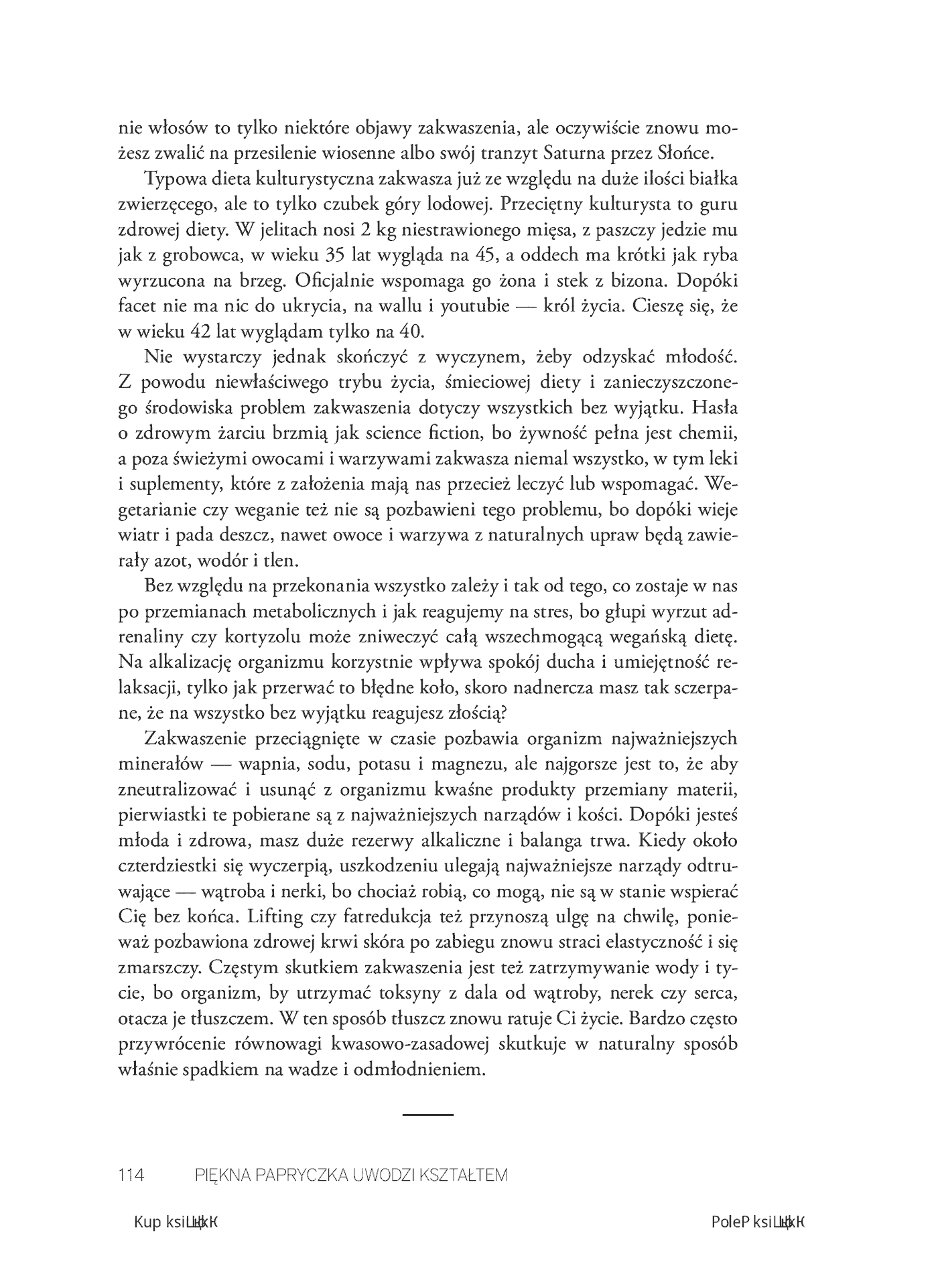 Fragment „Piękna papryczka uwodzi kształtem. Zamień kilogramy na zabójczą pewność siebie. Wydanie II rozszerzone” — strona 13 z 30