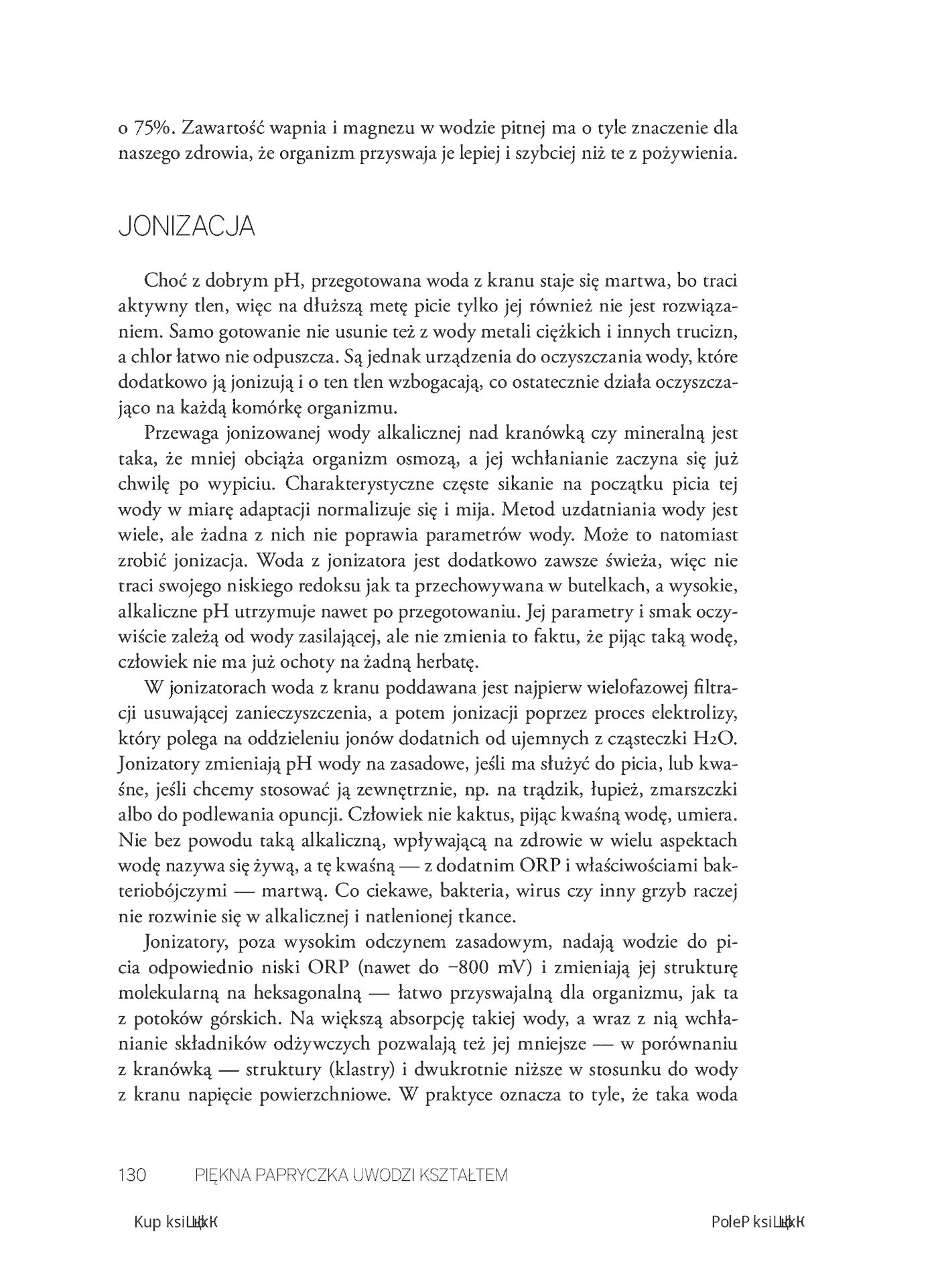 Fragment „Piękna papryczka uwodzi kształtem. Zamień kilogramy na zabójczą pewność siebie. Wydanie II rozszerzone” — strona 29 z 30