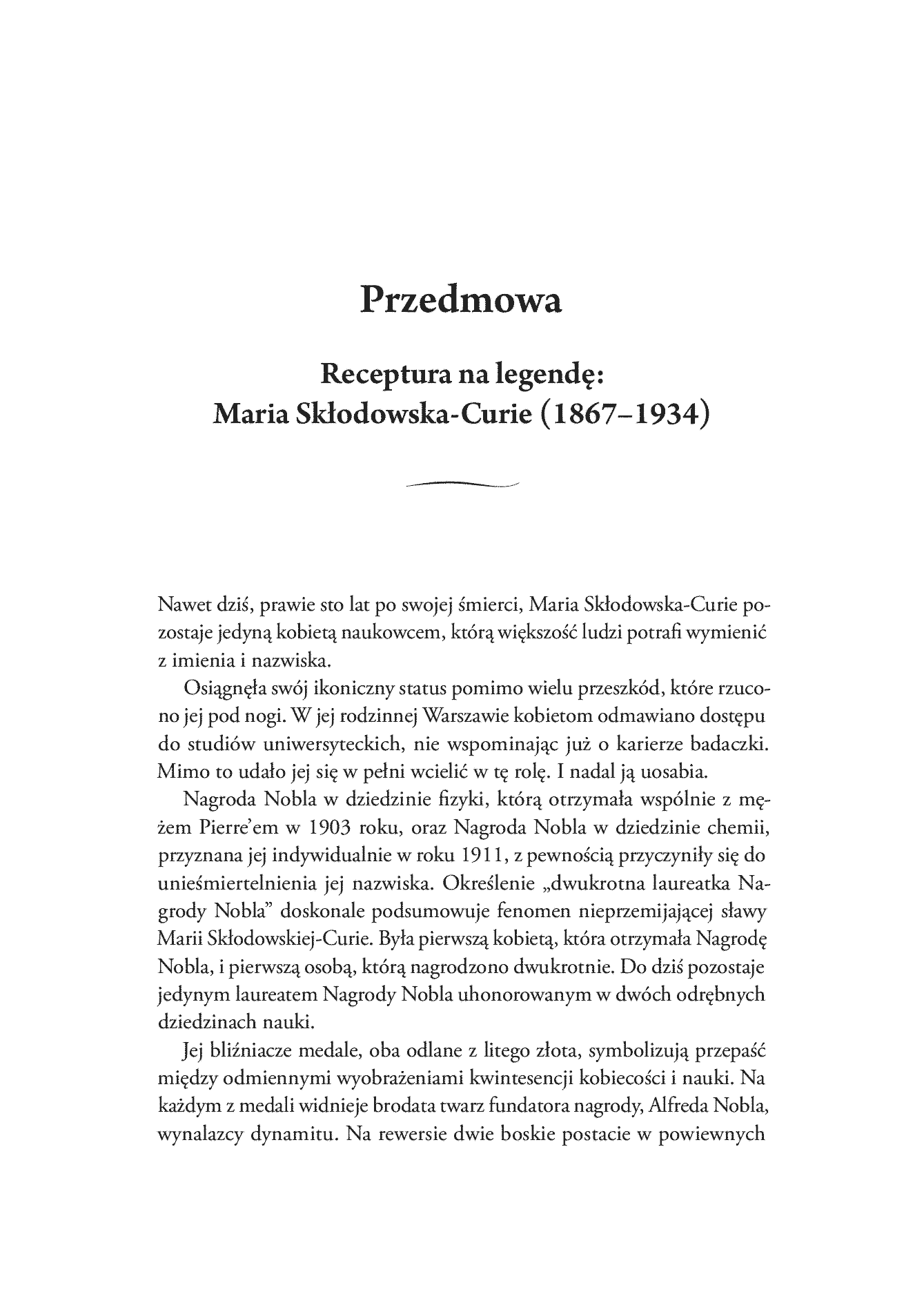Fragment „Pierwiastki Marii Skłodowskiej-Curie. Jak blask radu oświetlił drogę kobietom w świecie nauki” — strona 5 z 30