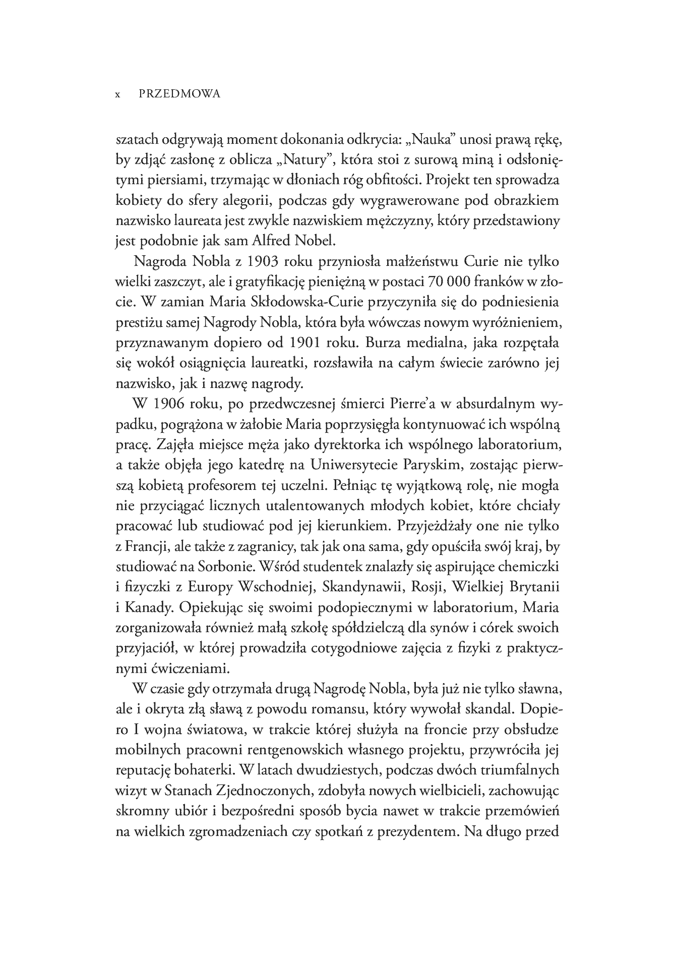 Fragment „Pierwiastki Marii Skłodowskiej-Curie. Jak blask radu oświetlił drogę kobietom w świecie nauki” — strona 6 z 30