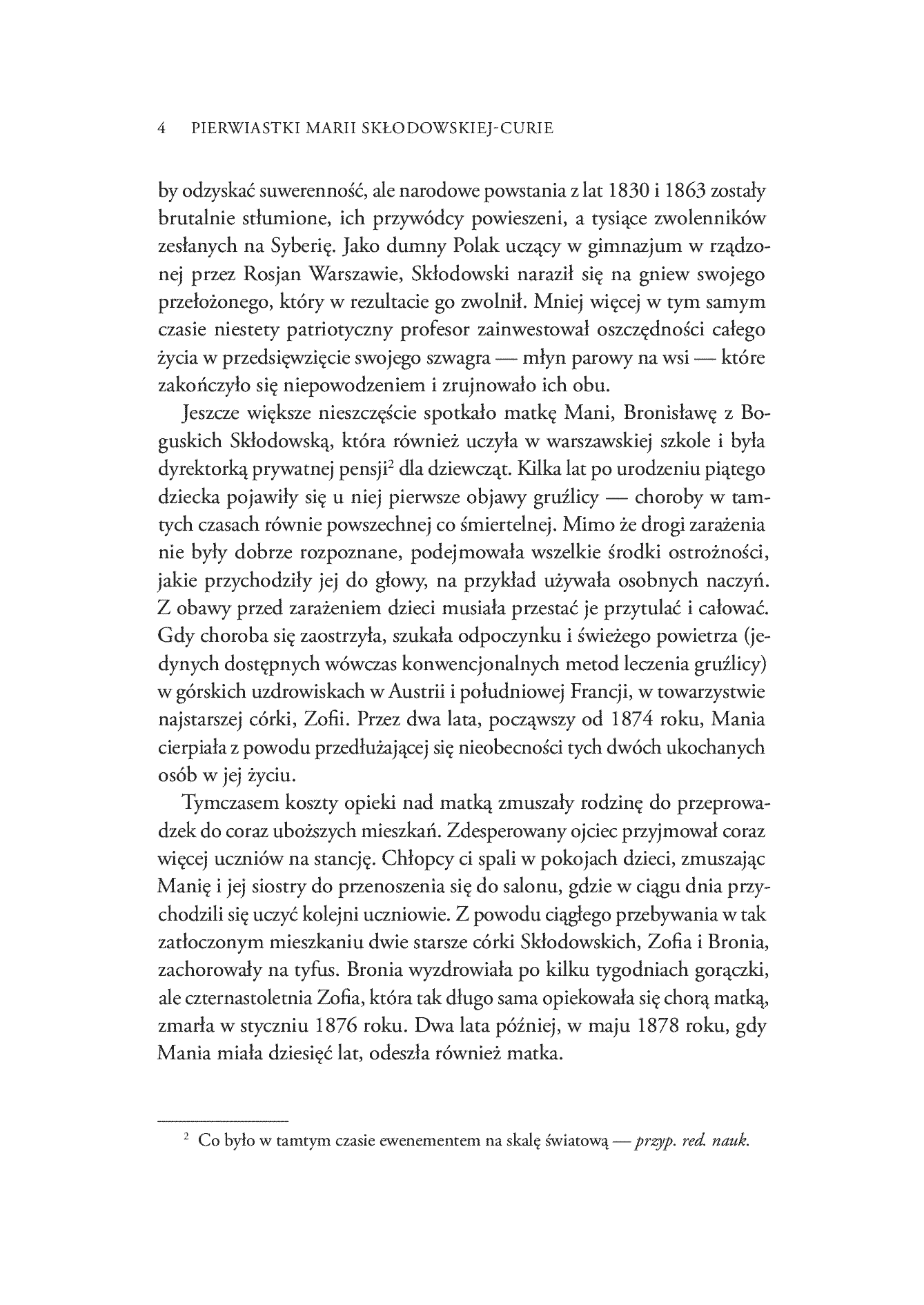 Fragment „Pierwiastki Marii Skłodowskiej-Curie. Jak blask radu oświetlił drogę kobietom w świecie nauki” — strona 12 z 30