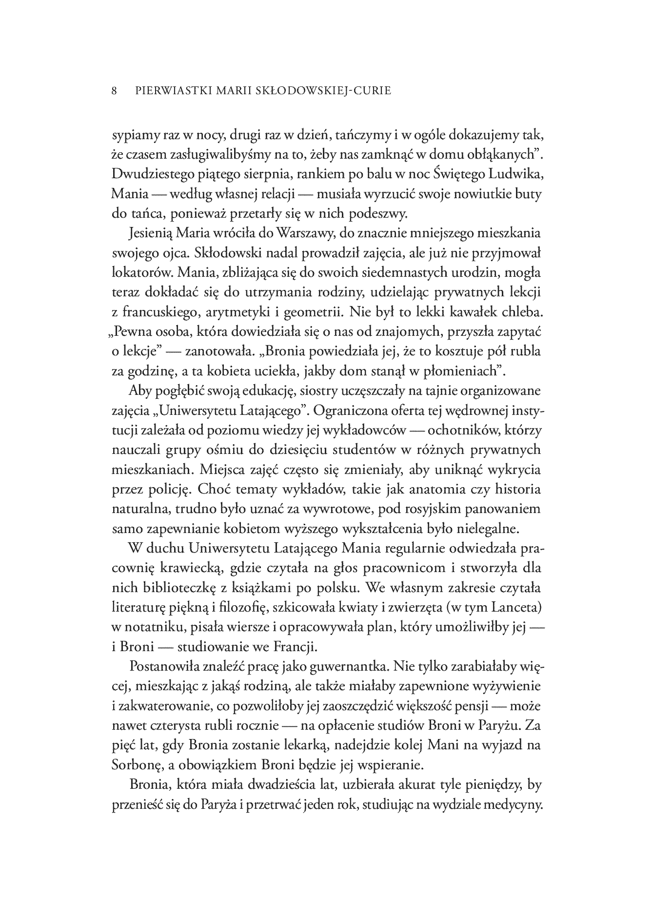 Fragment „Pierwiastki Marii Skłodowskiej-Curie. Jak blask radu oświetlił drogę kobietom w świecie nauki” — strona 16 z 30