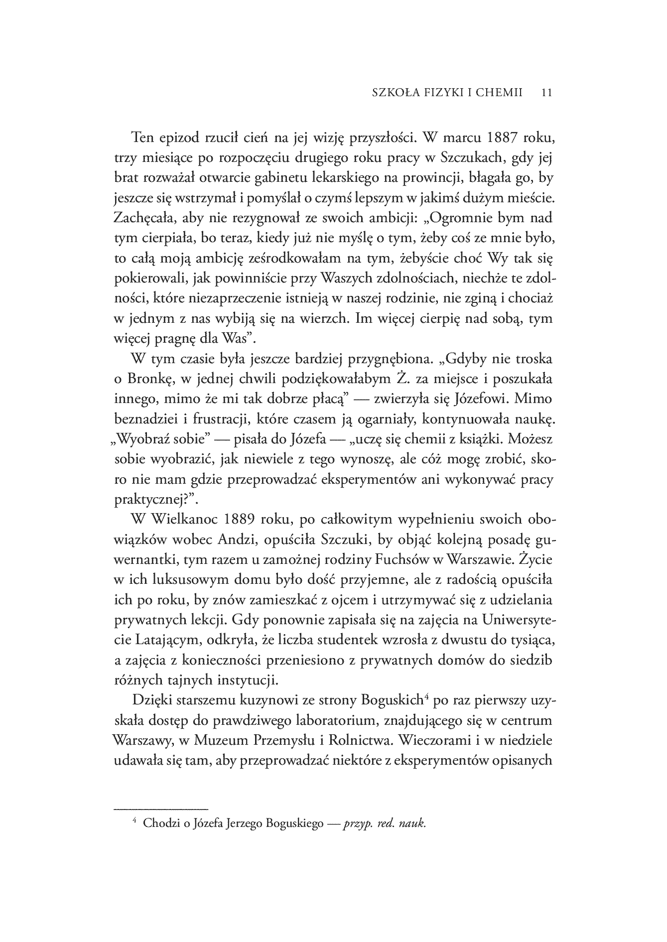 Fragment „Pierwiastki Marii Skłodowskiej-Curie. Jak blask radu oświetlił drogę kobietom w świecie nauki” — strona 19 z 30