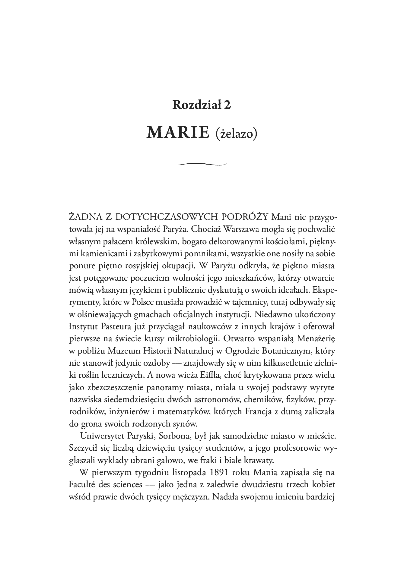 Fragment „Pierwiastki Marii Skłodowskiej-Curie. Jak blask radu oświetlił drogę kobietom w świecie nauki” — strona 24 z 30