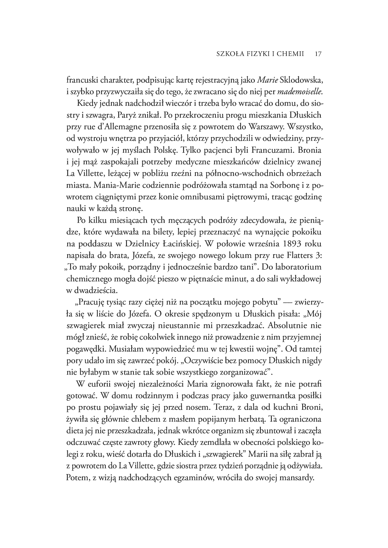 Fragment „Pierwiastki Marii Skłodowskiej-Curie. Jak blask radu oświetlił drogę kobietom w świecie nauki” — strona 25 z 30