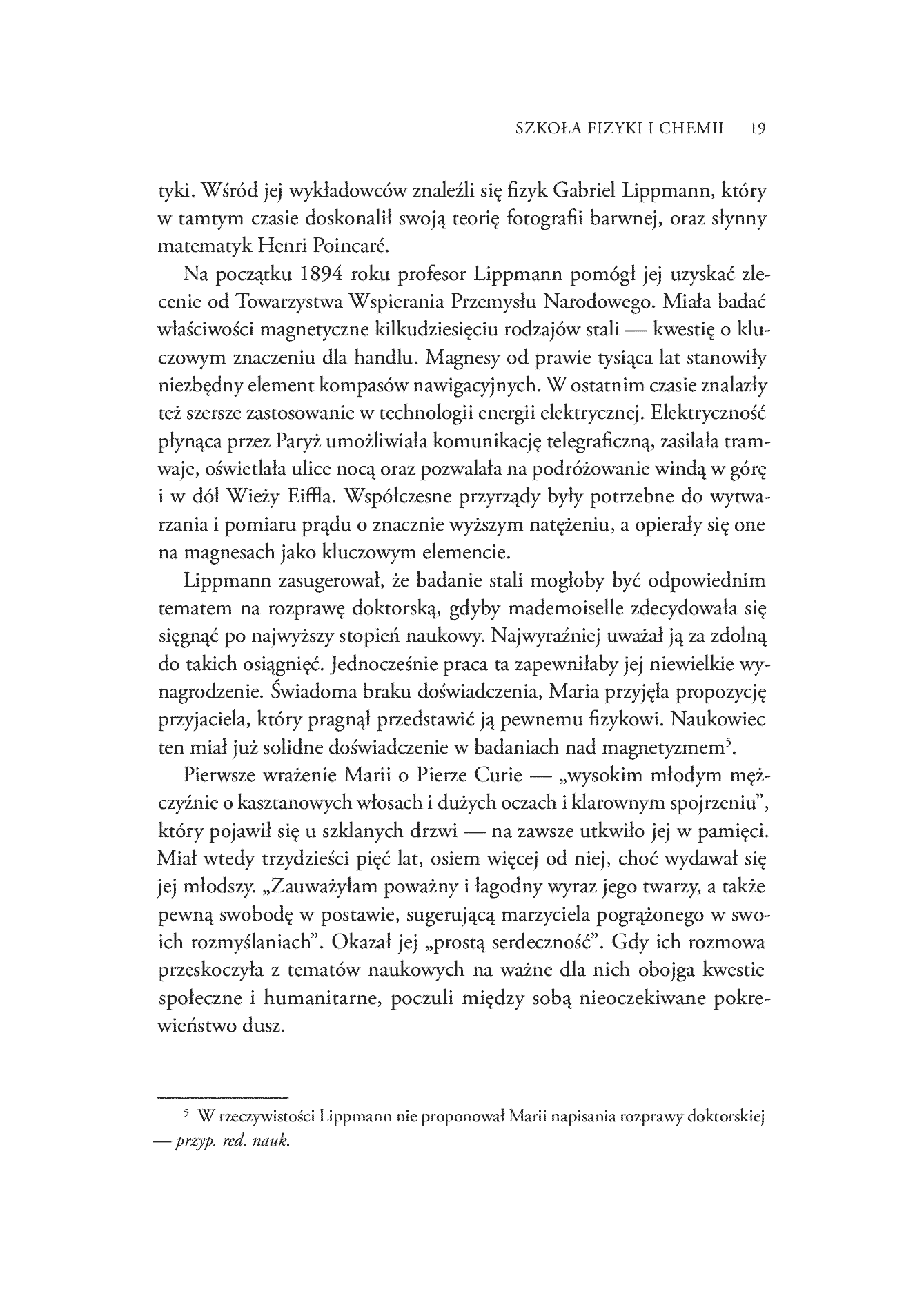 Fragment „Pierwiastki Marii Skłodowskiej-Curie. Jak blask radu oświetlił drogę kobietom w świecie nauki” — strona 27 z 30