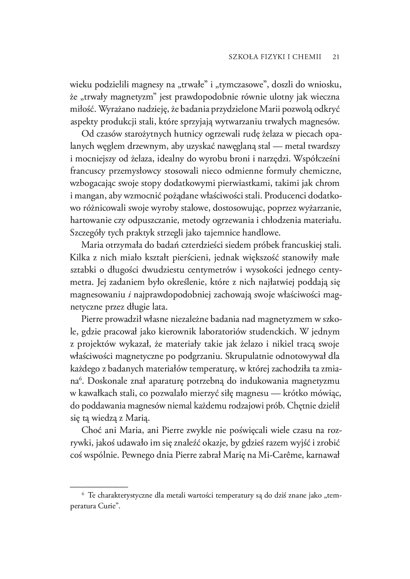 Fragment „Pierwiastki Marii Skłodowskiej-Curie. Jak blask radu oświetlił drogę kobietom w świecie nauki” — strona 29 z 30