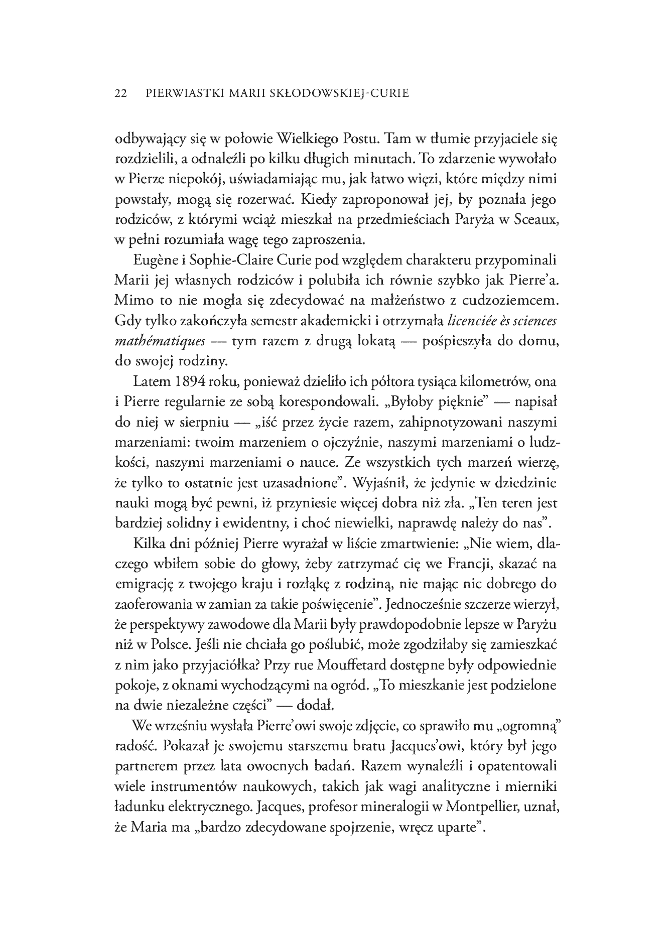 Fragment „Pierwiastki Marii Skłodowskiej-Curie. Jak blask radu oświetlił drogę kobietom w świecie nauki” — strona 30 z 30