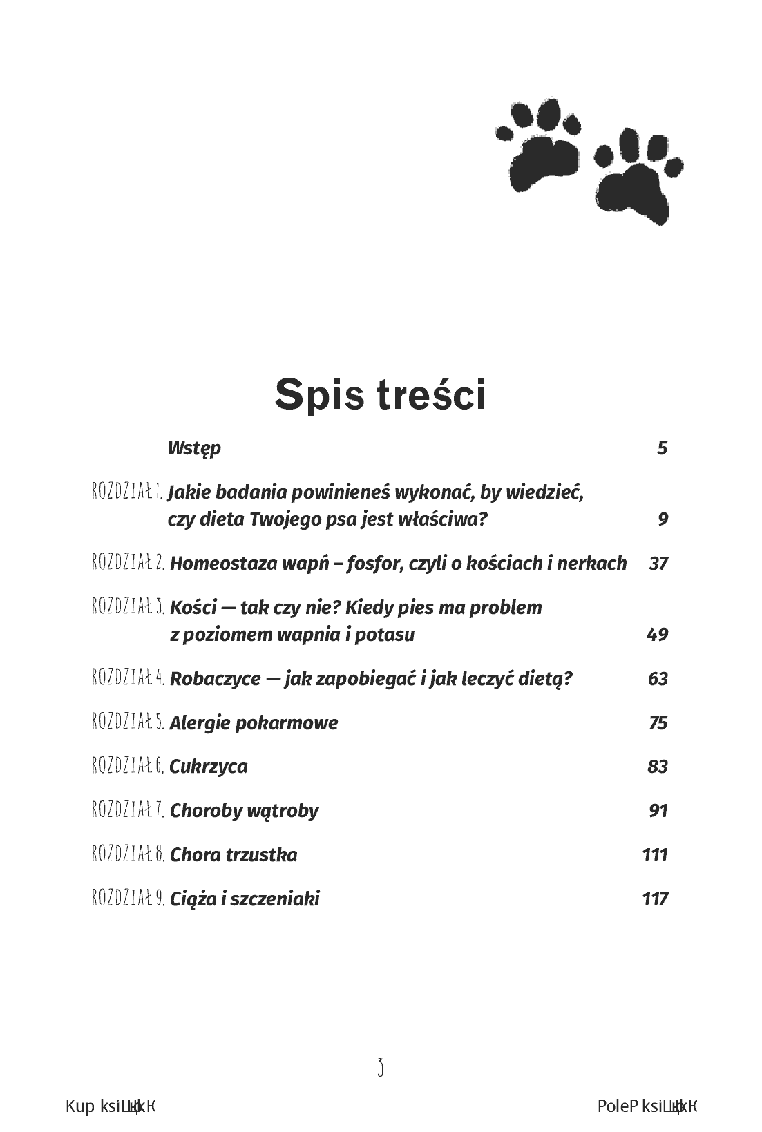 Fragment „Pies na diecie BARF. Komponowanie i modyfikowanie diety BARF na podstawie stanu zdrowia i wyników analitycznych psa” — strona 3 z 24