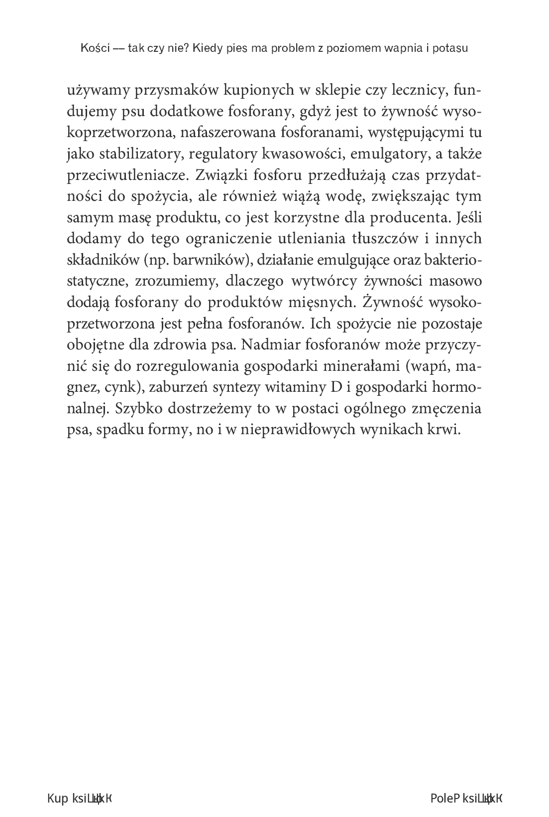 Fragment „Pies na diecie BARF. Komponowanie i modyfikowanie diety BARF na podstawie stanu zdrowia i wyników analitycznych psa” — strona 21 z 24
