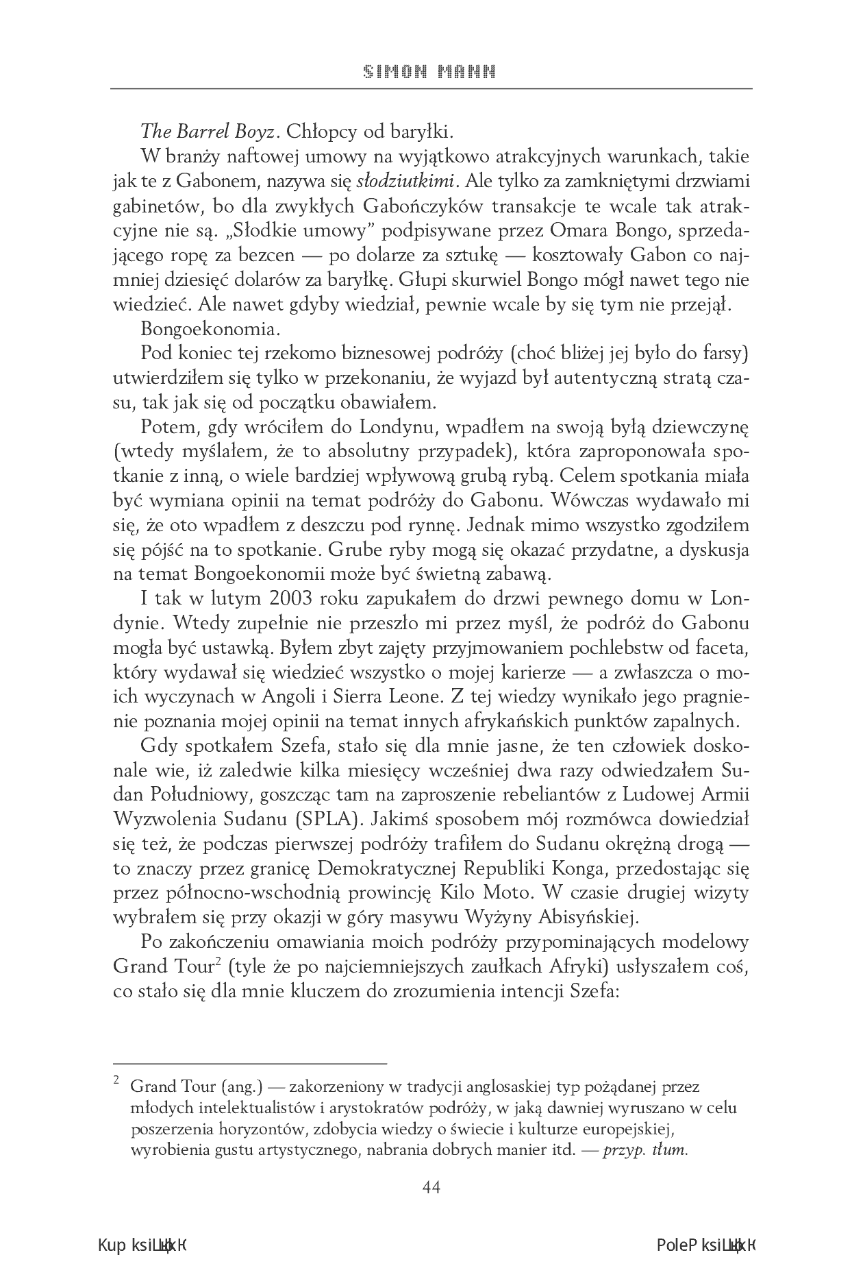 Fragment „Pies wojny. Jak oficer SAS stał się pionkiem w afrykańskiej wojnie o ropę” — strona 6 z 30