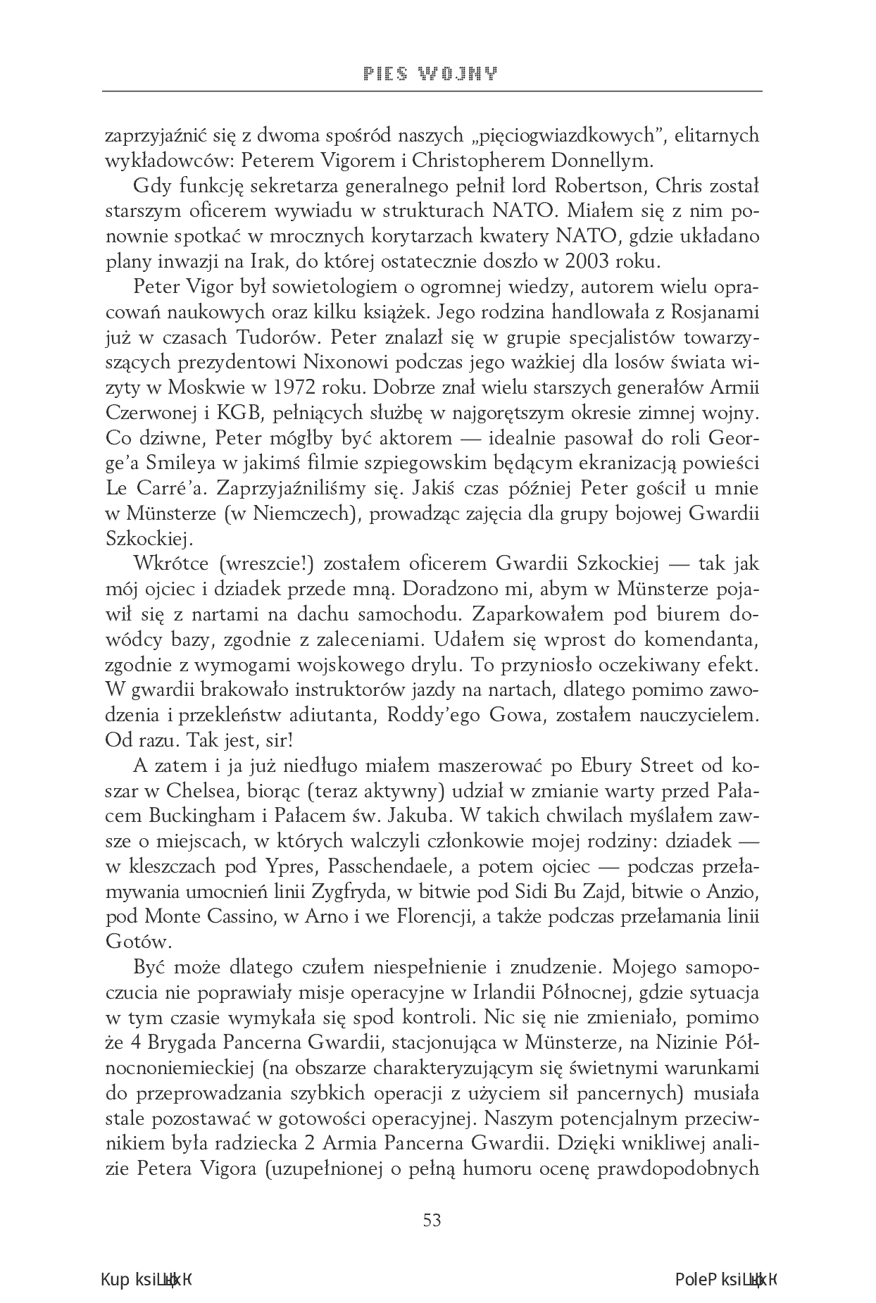 Fragment „Pies wojny. Jak oficer SAS stał się pionkiem w afrykańskiej wojnie o ropę” — strona 15 z 30