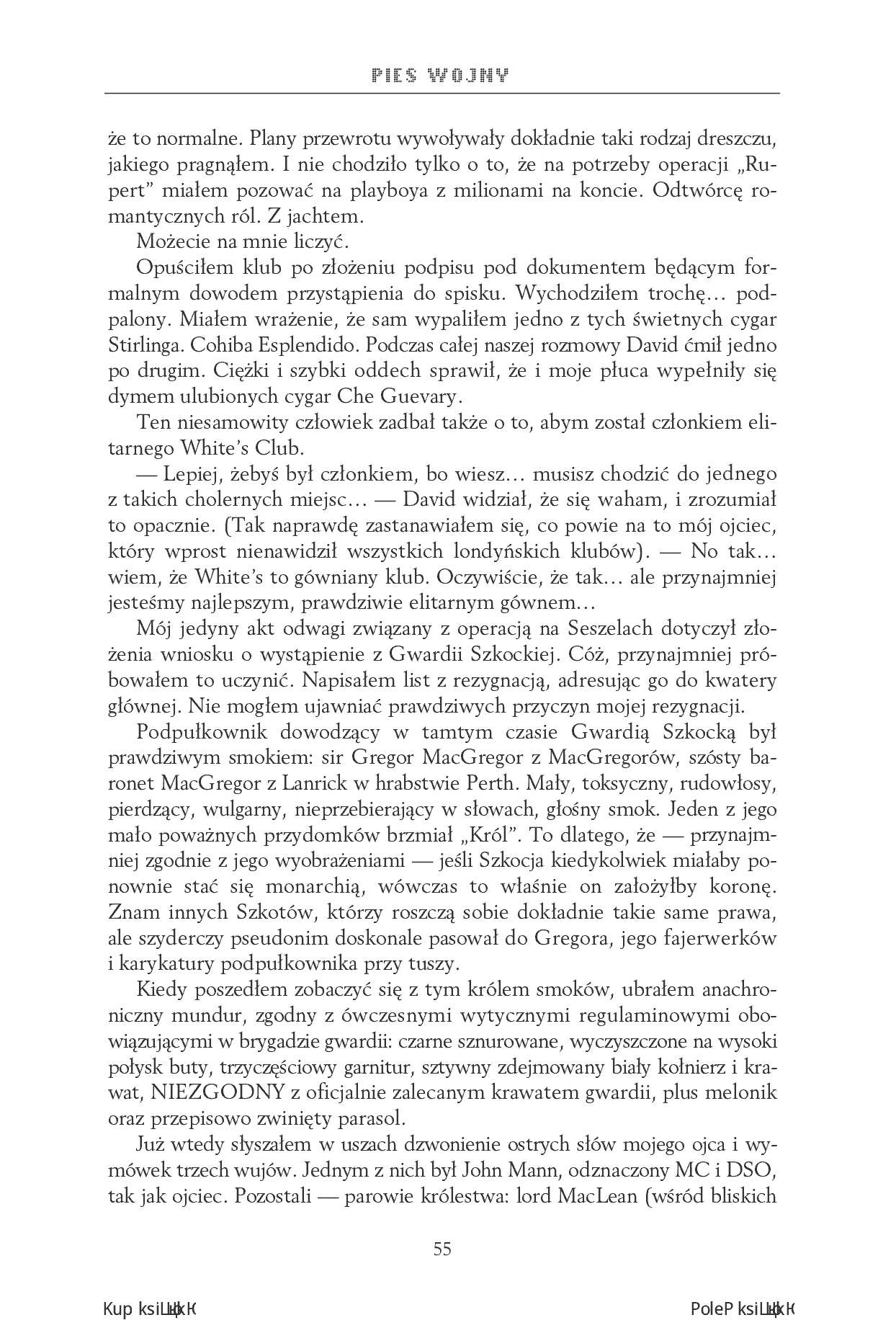 Fragment „Pies wojny. Jak oficer SAS stał się pionkiem w afrykańskiej wojnie o ropę” — strona 17 z 30