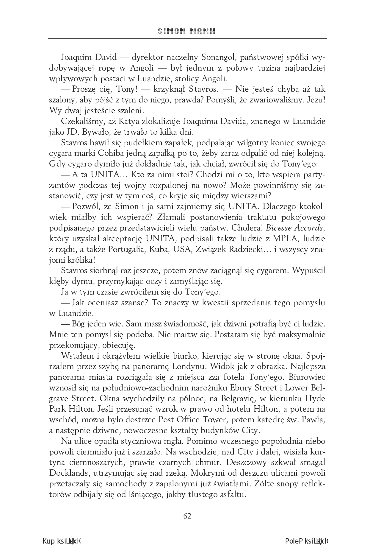 Fragment „Pies wojny. Jak oficer SAS stał się pionkiem w afrykańskiej wojnie o ropę” — strona 24 z 30