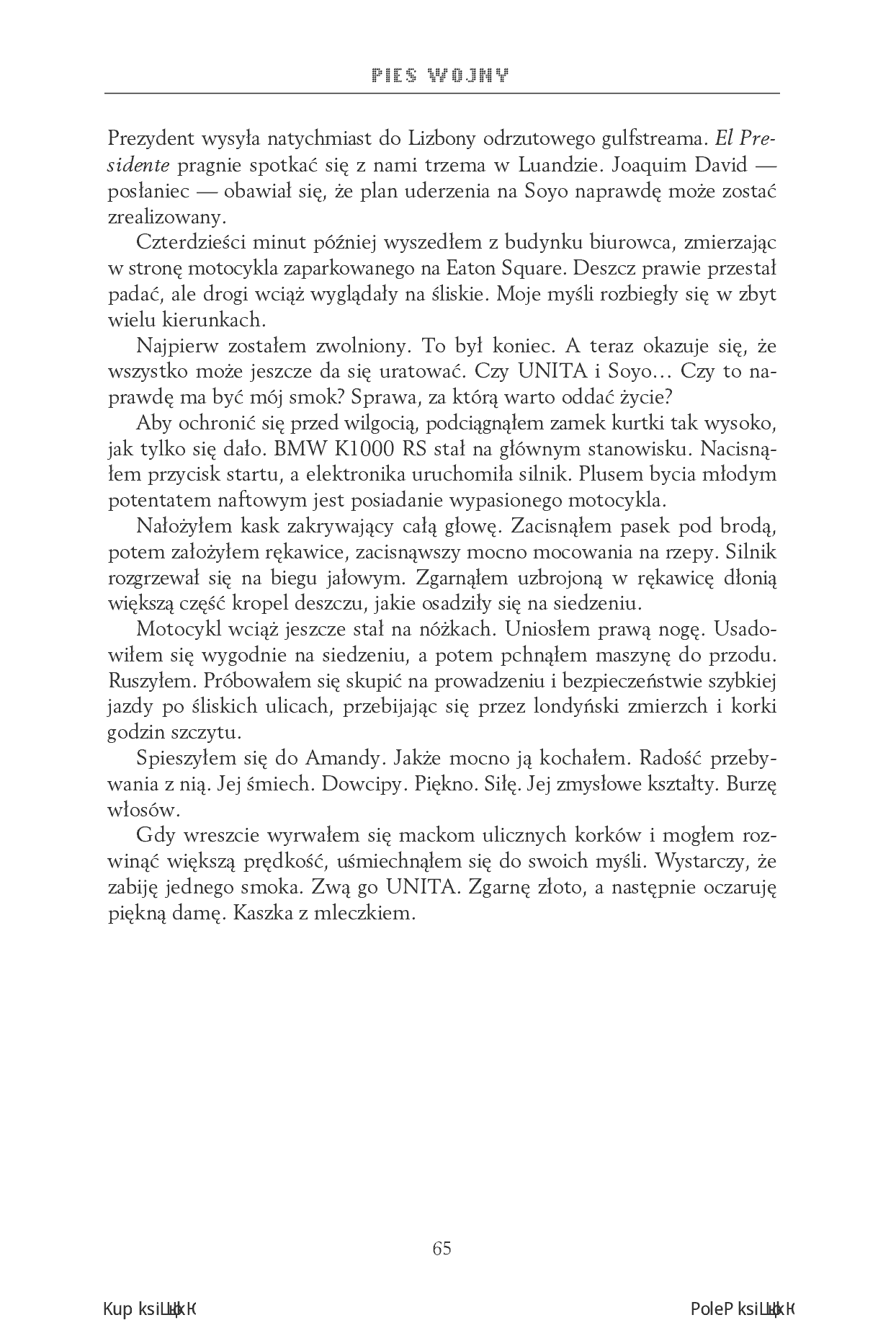 Fragment „Pies wojny. Jak oficer SAS stał się pionkiem w afrykańskiej wojnie o ropę” — strona 27 z 30