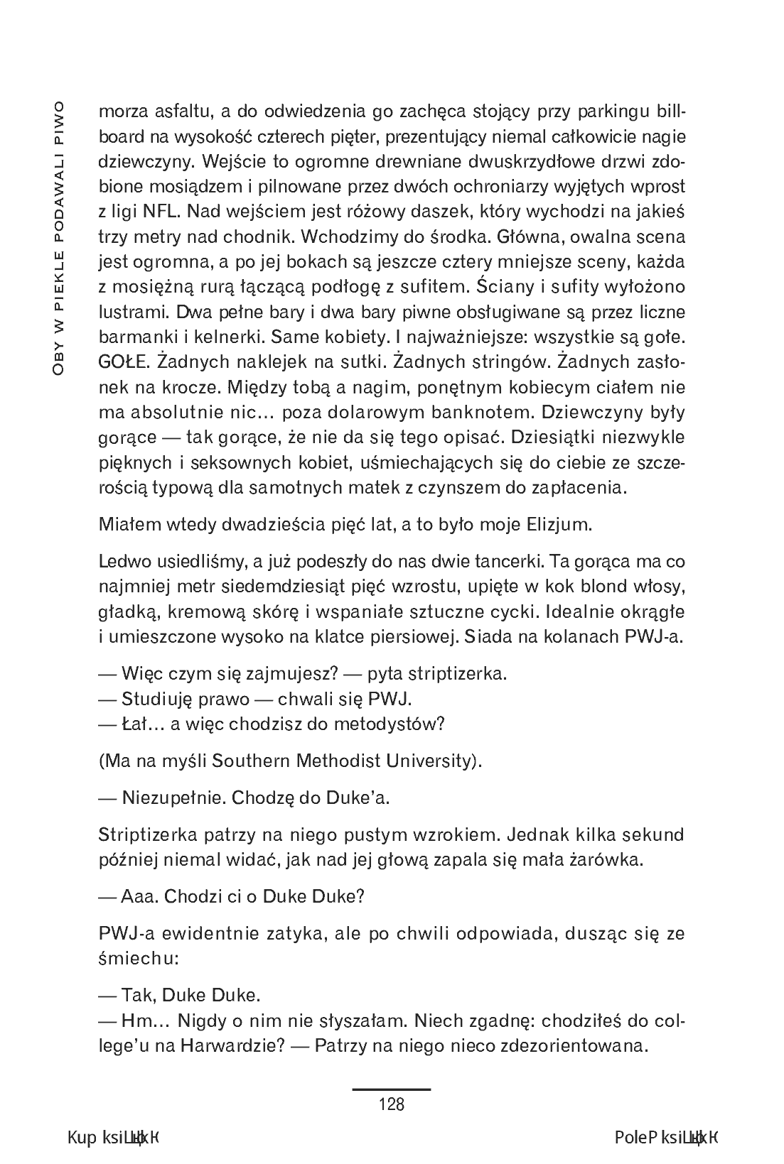 Fragment „Oby w piekle podawali piwo” — strona 14 z 30