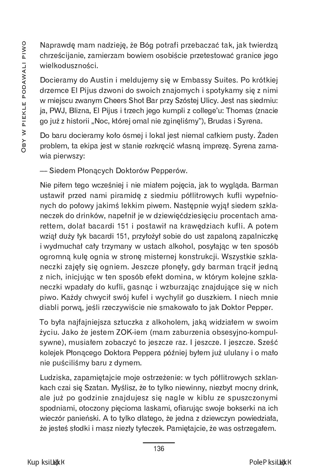 Fragment „Oby w piekle podawali piwo” — strona 22 z 30