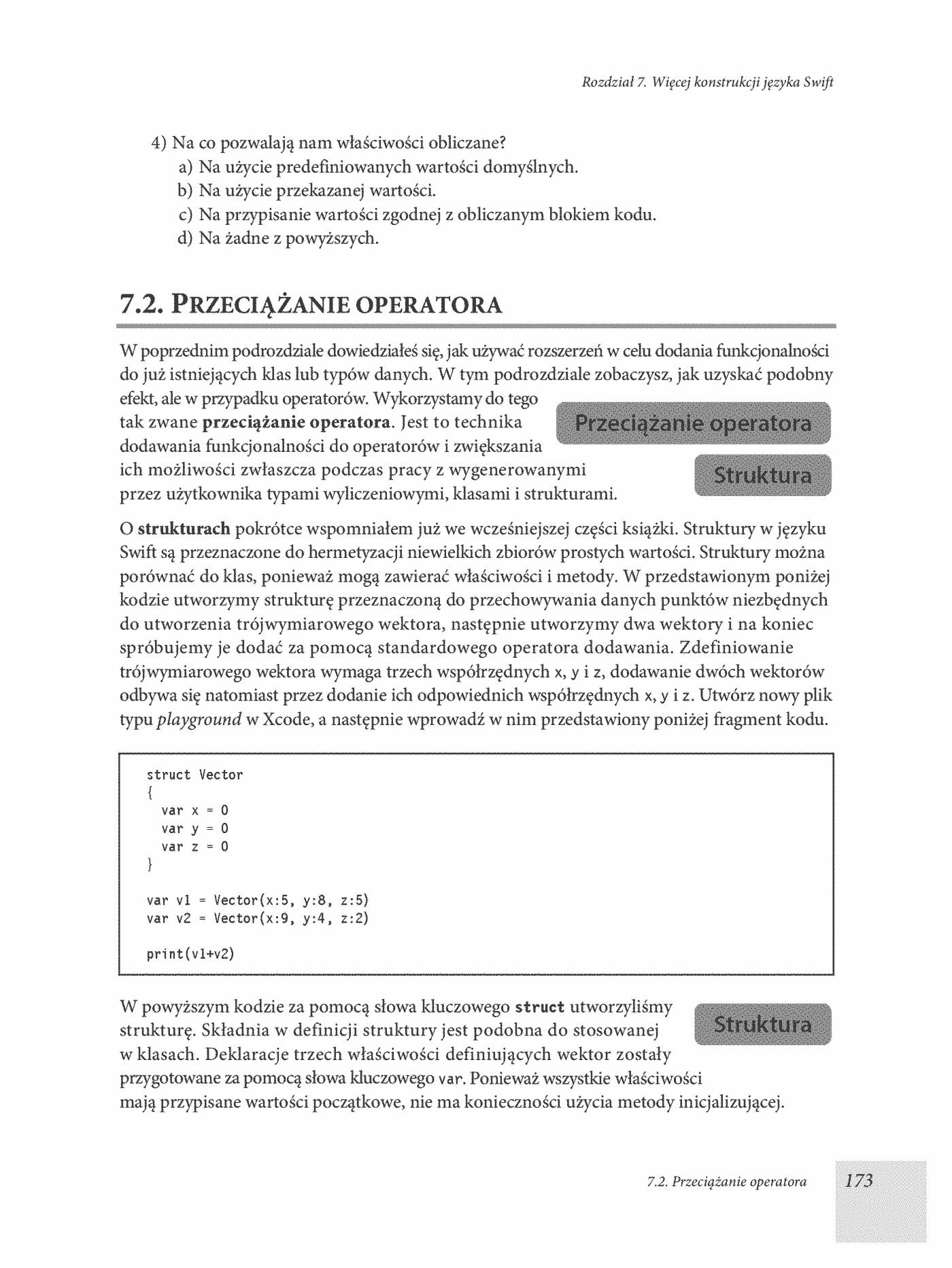 Fragment „Podstawy języka Swift. Programowanie aplikacji dla platformy iOS” — strona 9 z 26