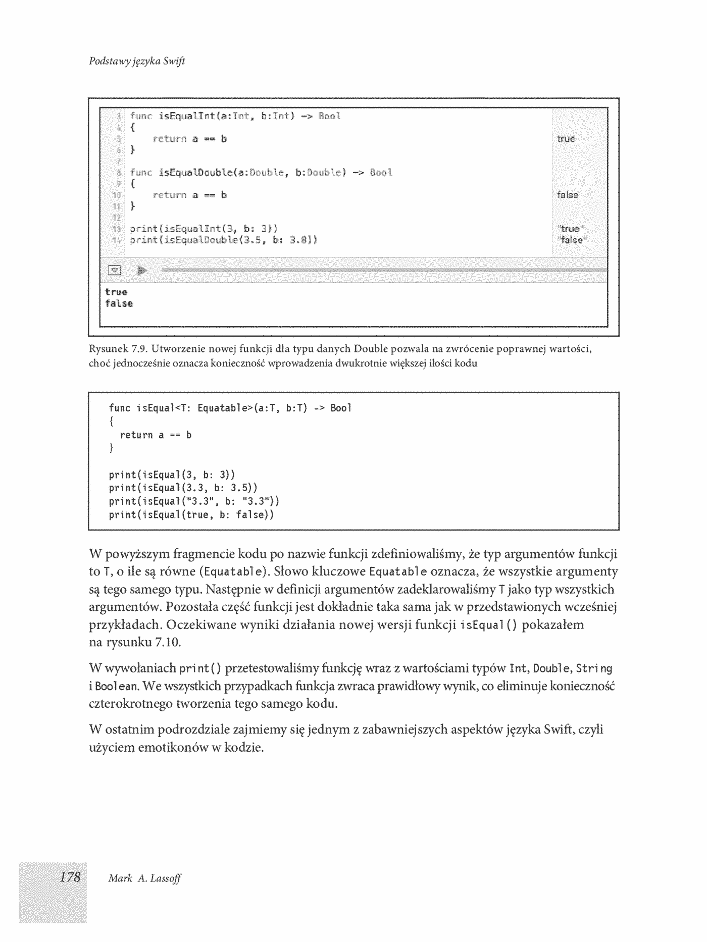 Fragment „Podstawy języka Swift. Programowanie aplikacji dla platformy iOS” — strona 14 z 26