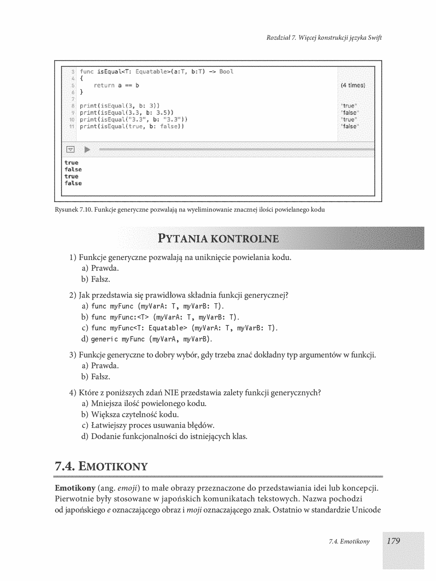 Fragment „Podstawy języka Swift. Programowanie aplikacji dla platformy iOS” — strona 15 z 26