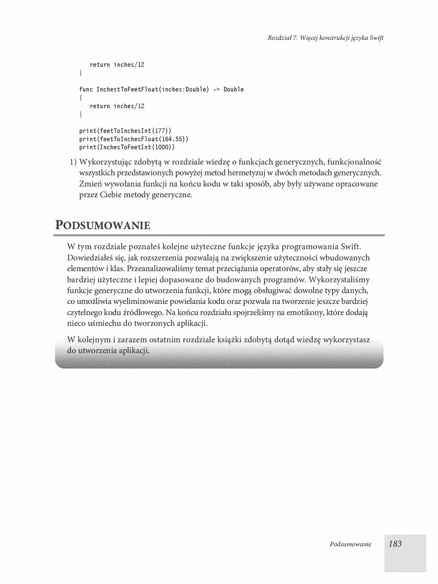 Fragment „Podstawy języka Swift. Programowanie aplikacji dla platformy iOS” — strona 19 z 26